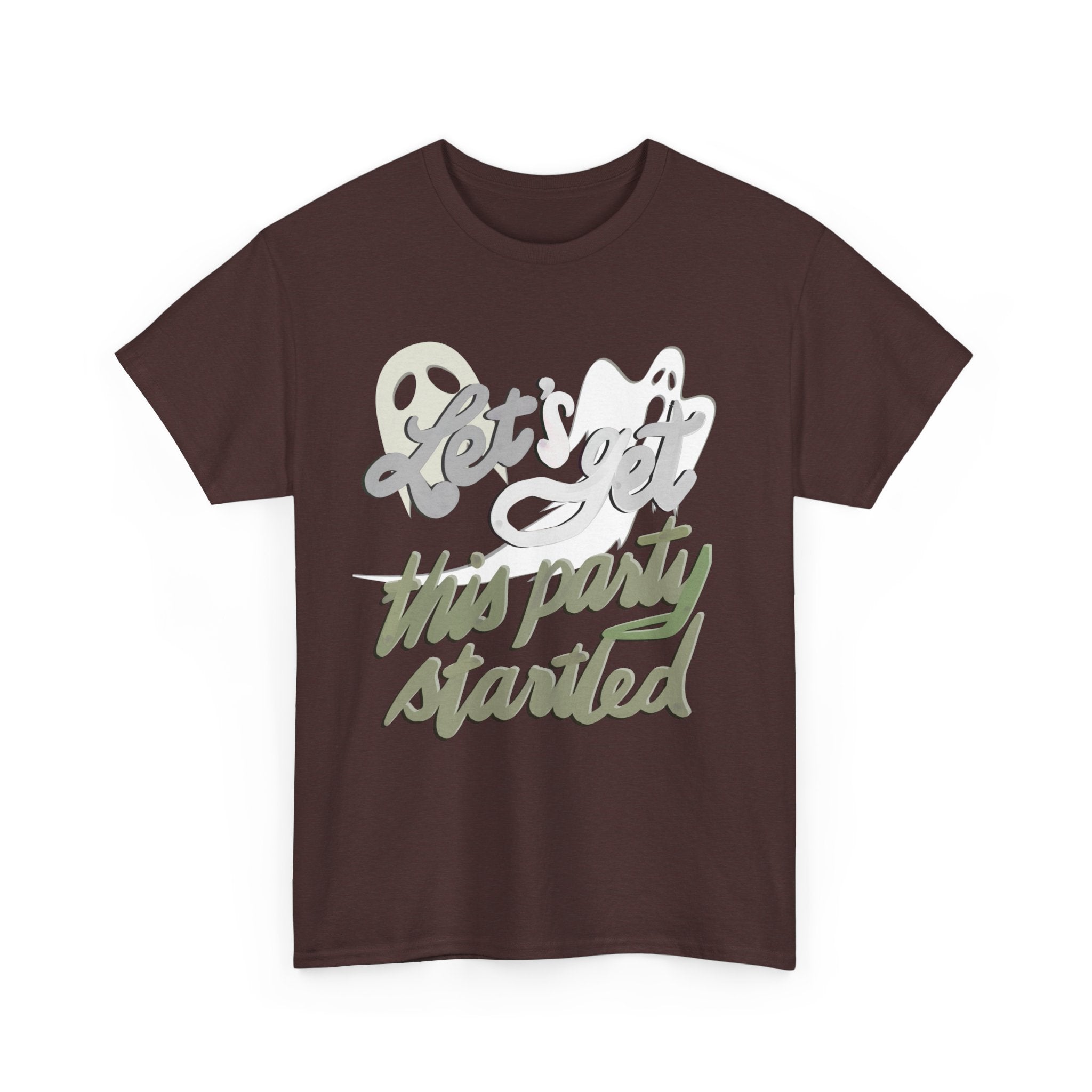 LET’s GET THIS PARTY STARTLED Unisex Heavy Cotton Tee