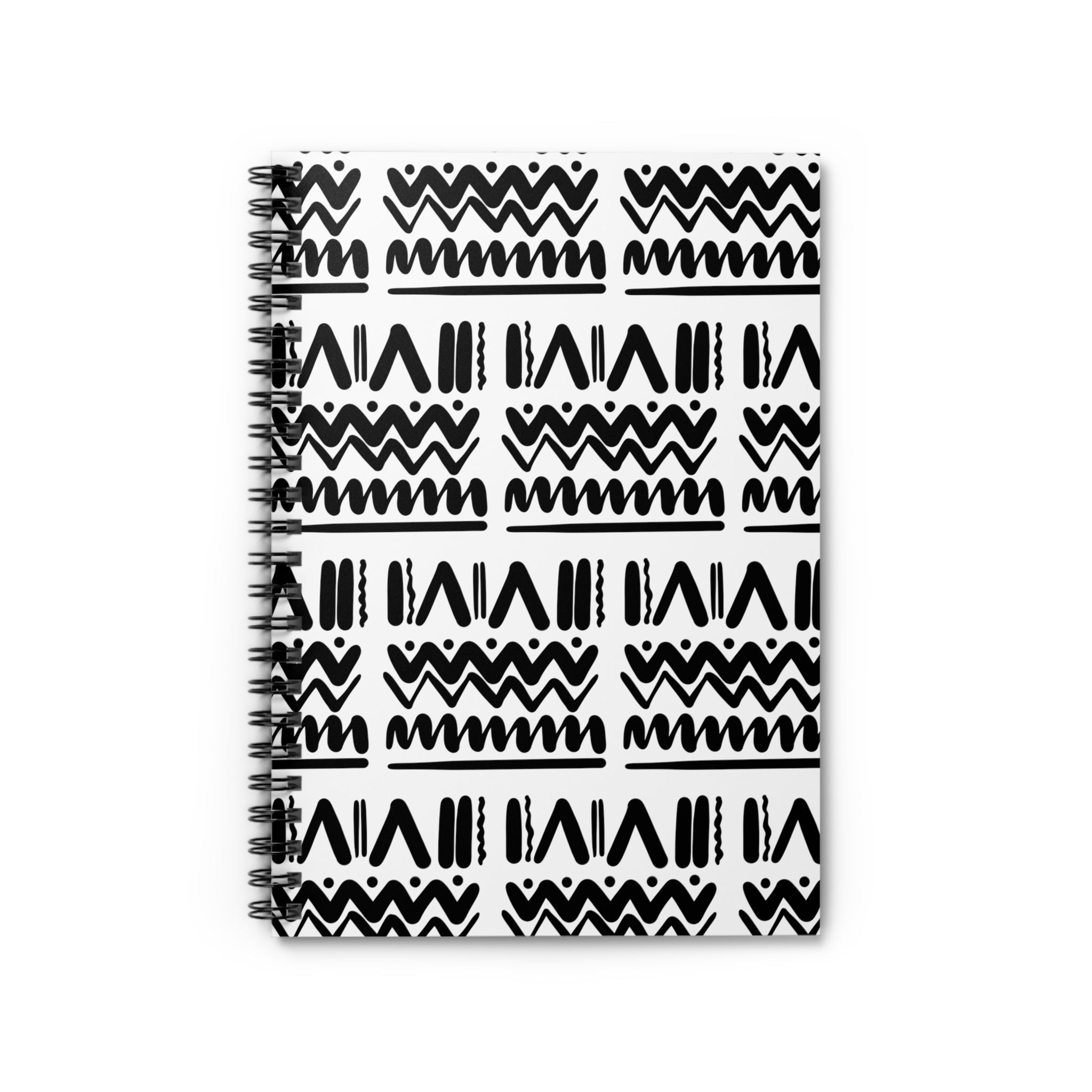 PRETTY PATTERN Spiral Notebook - Ruled Line
