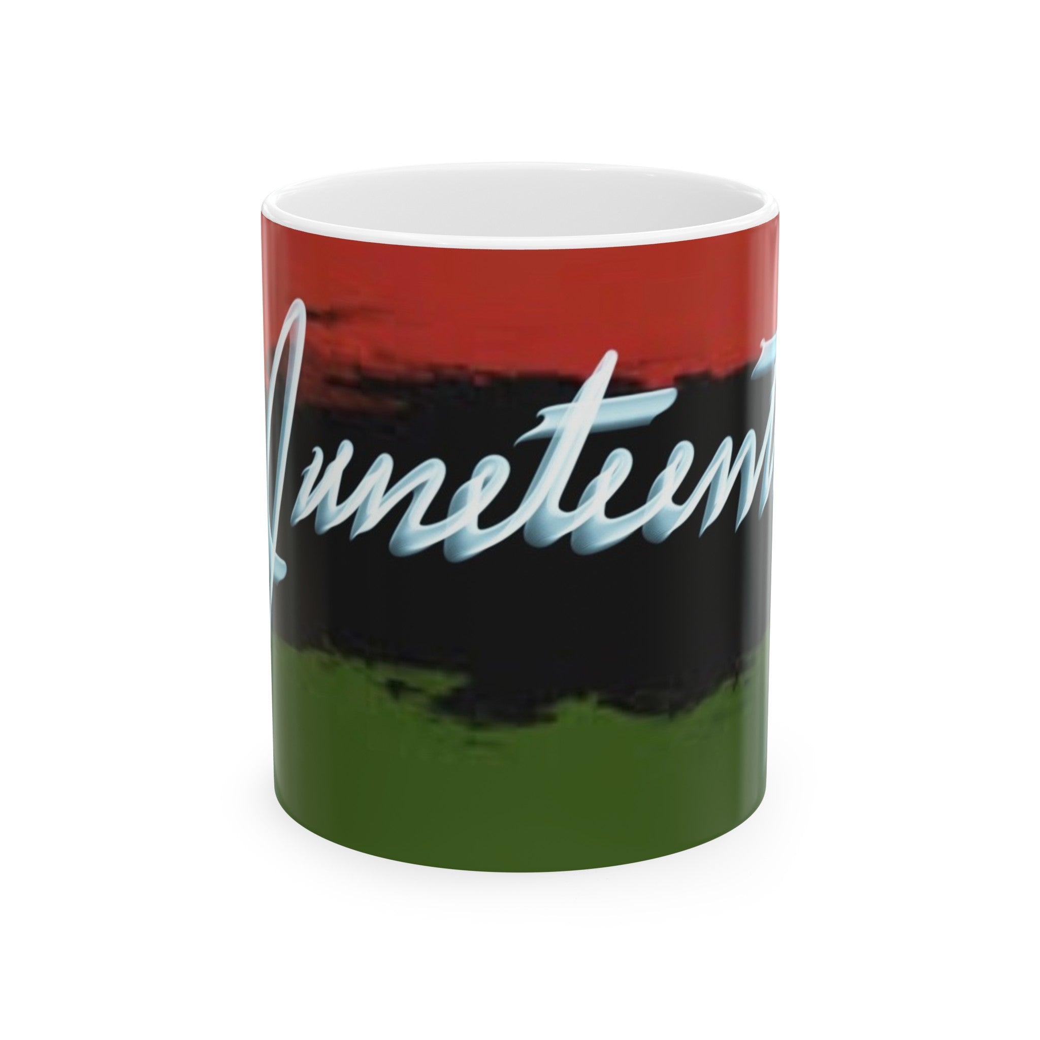 JUNETEENTH Ceramic Mug, (11oz, 15oz)