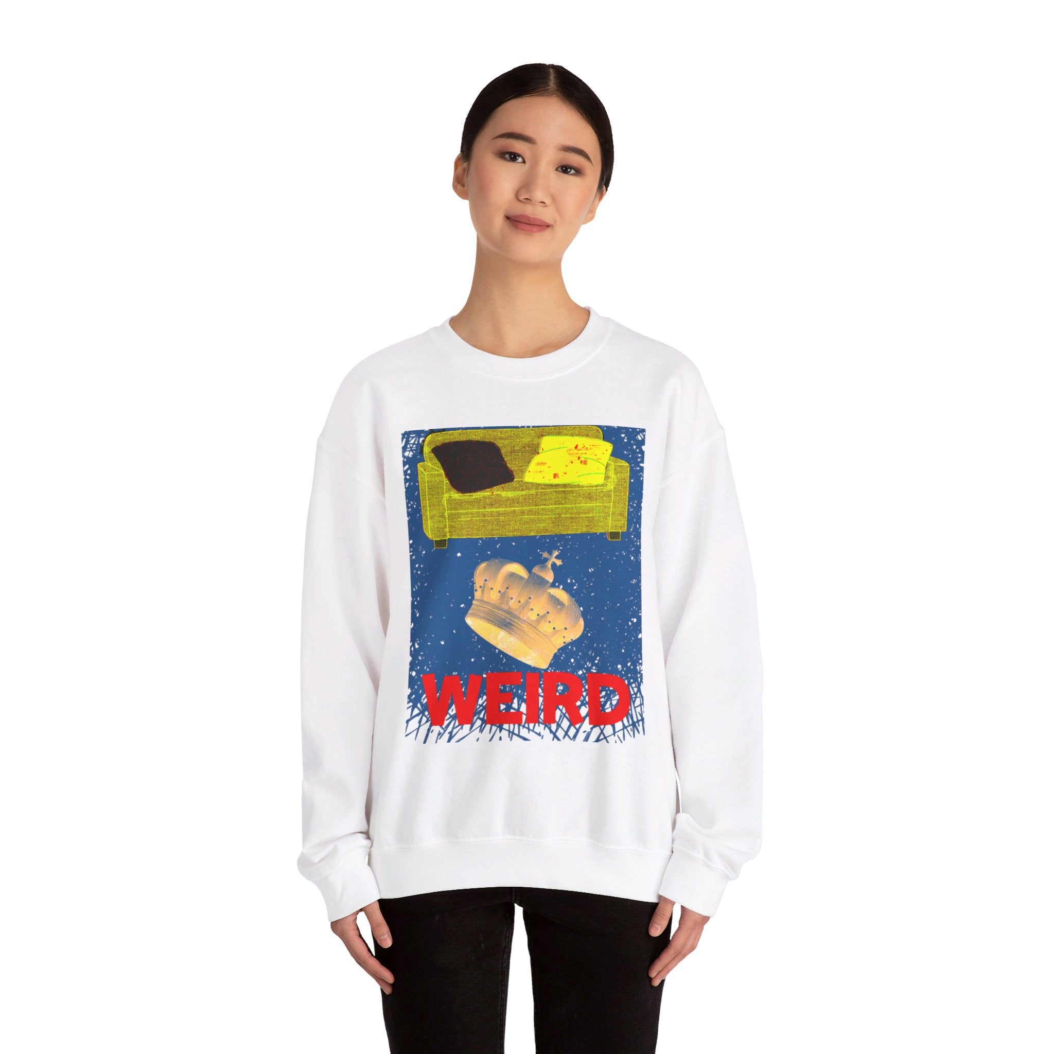 SOFA KING WEIRD Unisex Heavy Blend™ Crewneck Sweatshirt