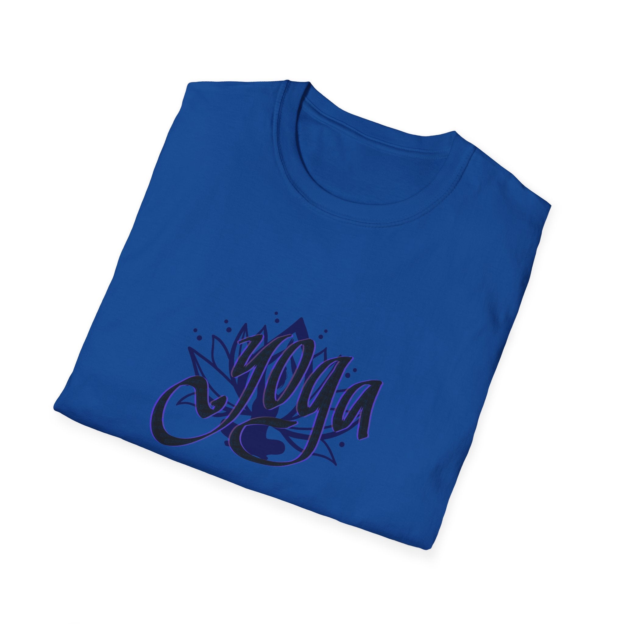 Yoga calligraphy Softstyle T-Shirt