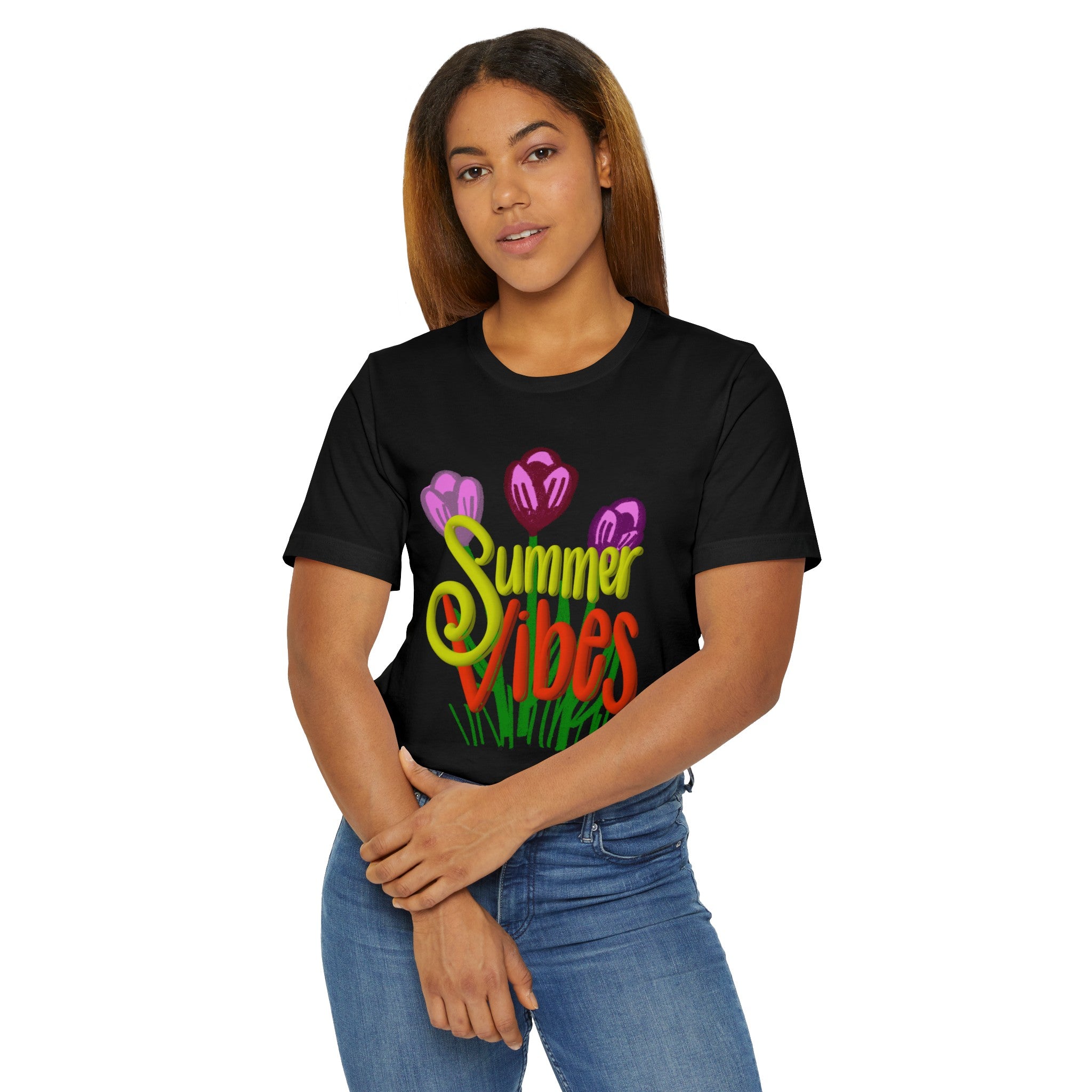 SUMMER VIBES Unisex Jersey T-Shirt