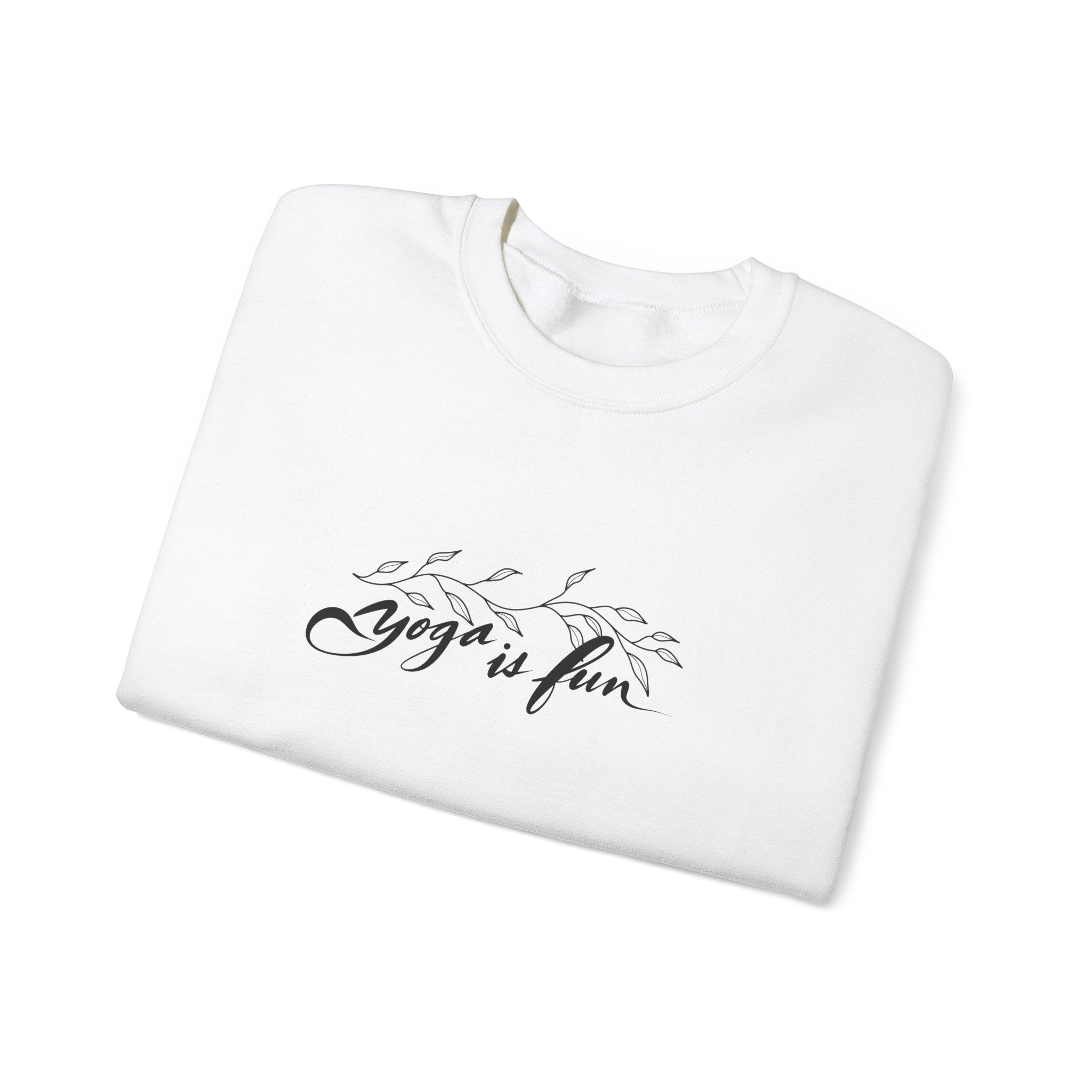 Yoga is Fun Unisex Heavy Blend™ Crewneck Sweatshirt