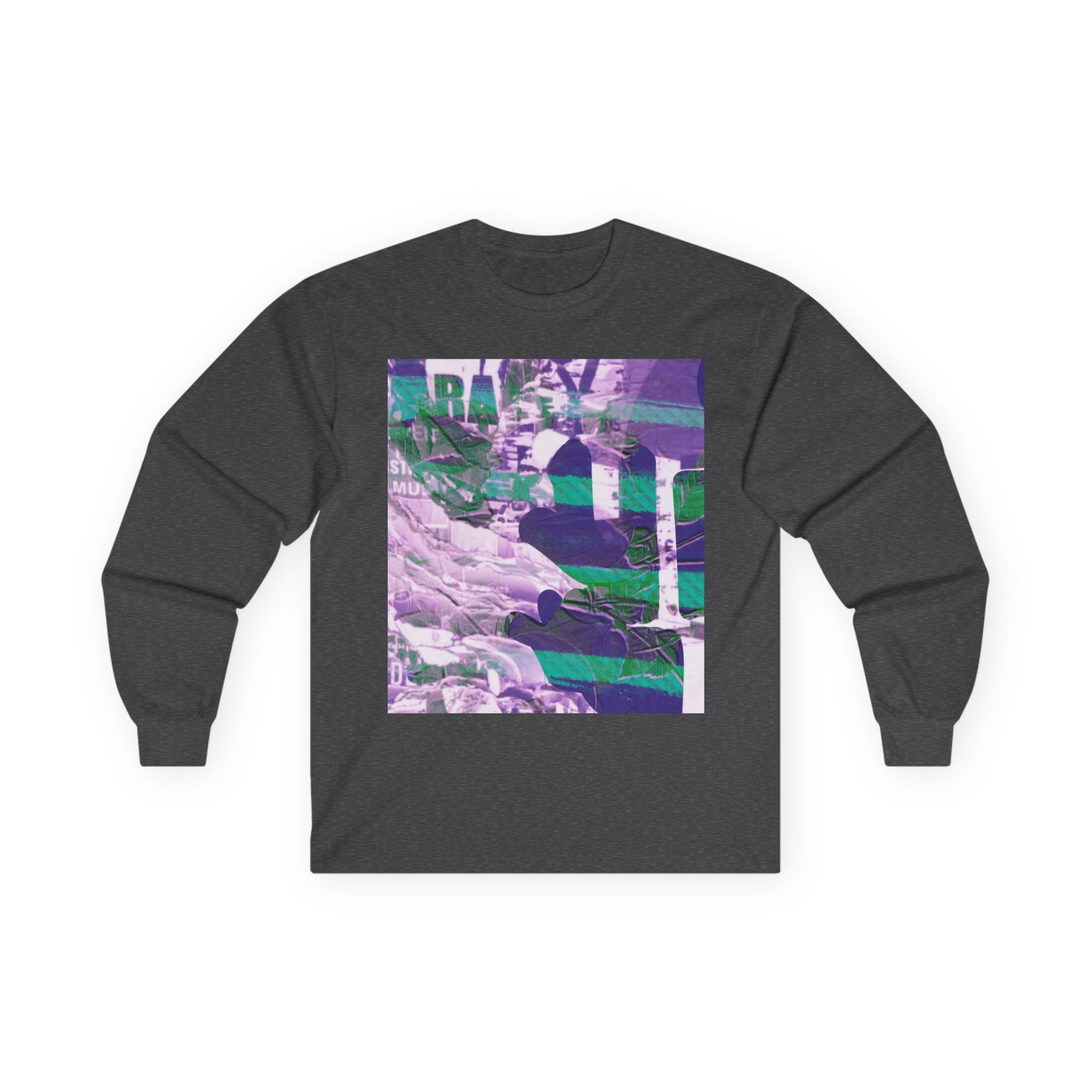 Vibrant Graphic Long Sleeve Tee - Unisex Ultra Cotton