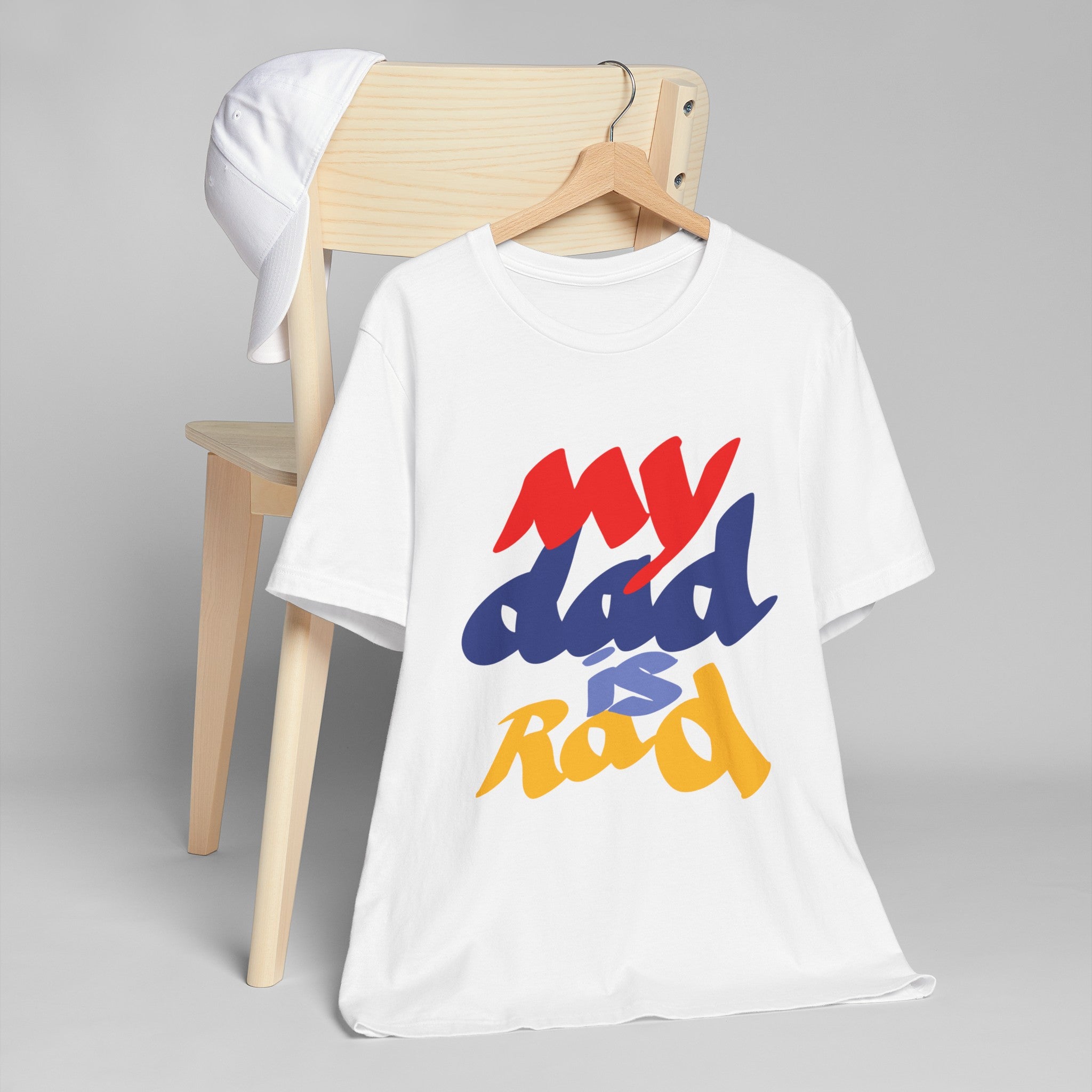 MY DAD IS RAD Unisex Jersey T-Shirt