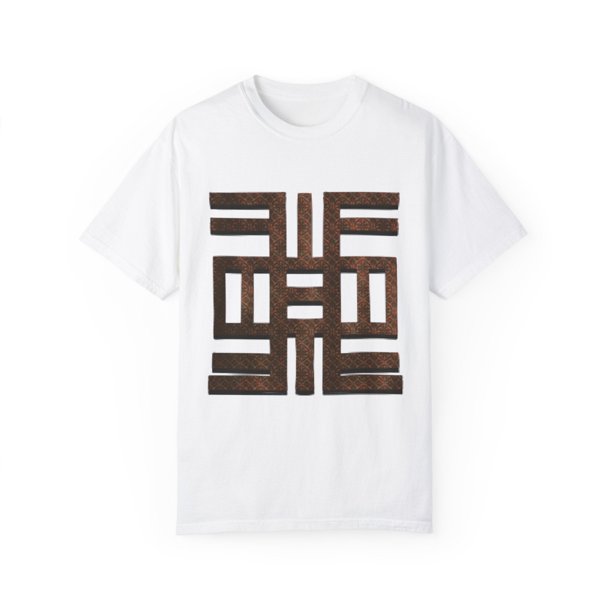 QUALITY: ADINKRA SYMBOL Unisex Garment-Dyed T-shirt