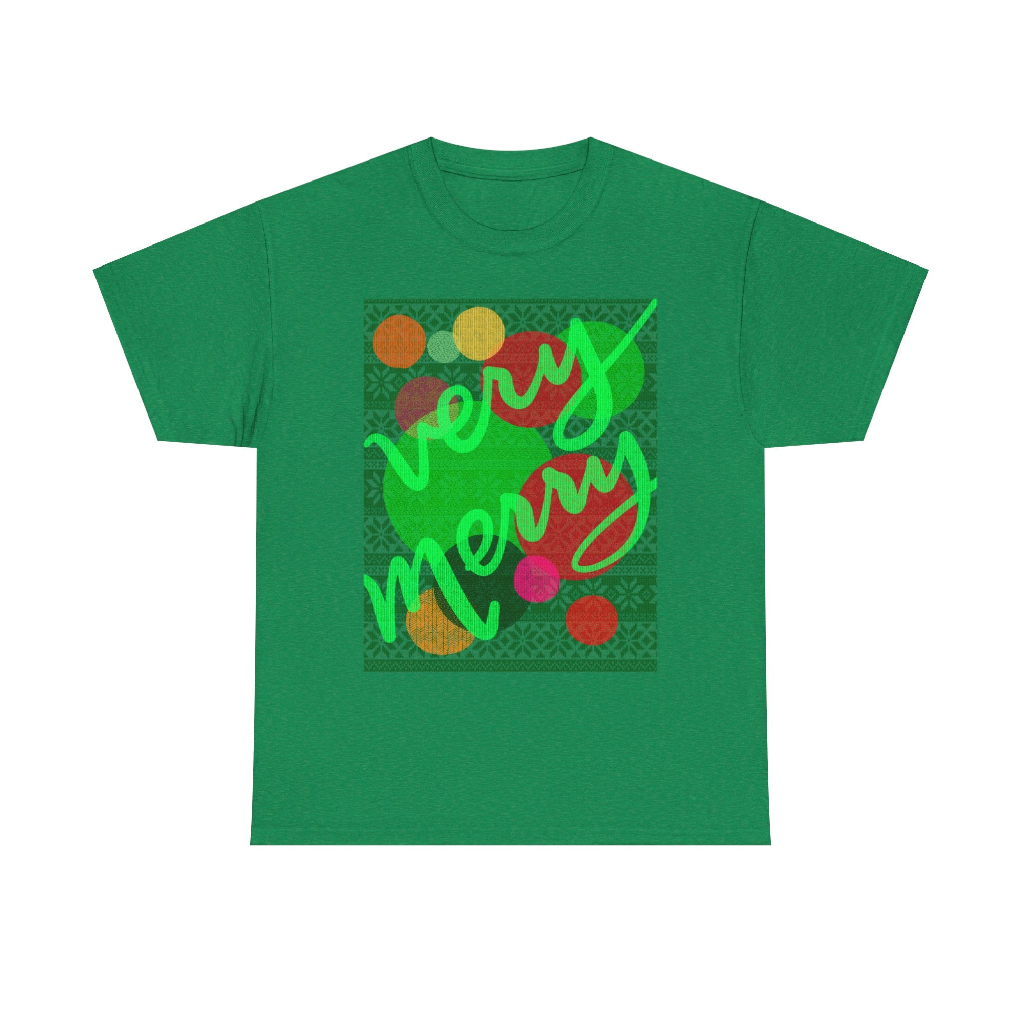VERY MERRY Heavy Cotton Tee