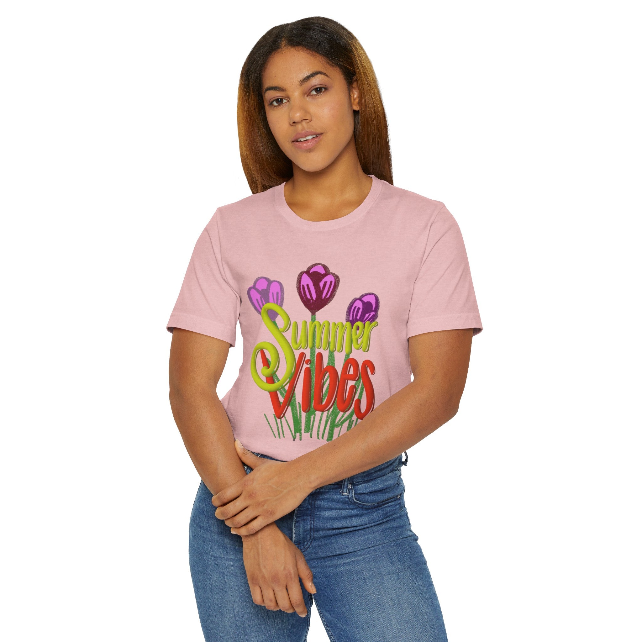 SUMMER VIBES Unisex Jersey T-Shirt