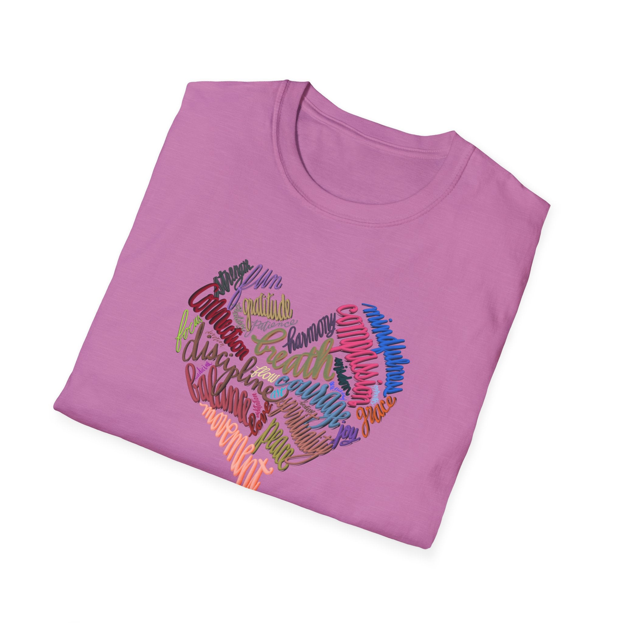 YOGA HAS MY HEART Softstyle T-Shirt