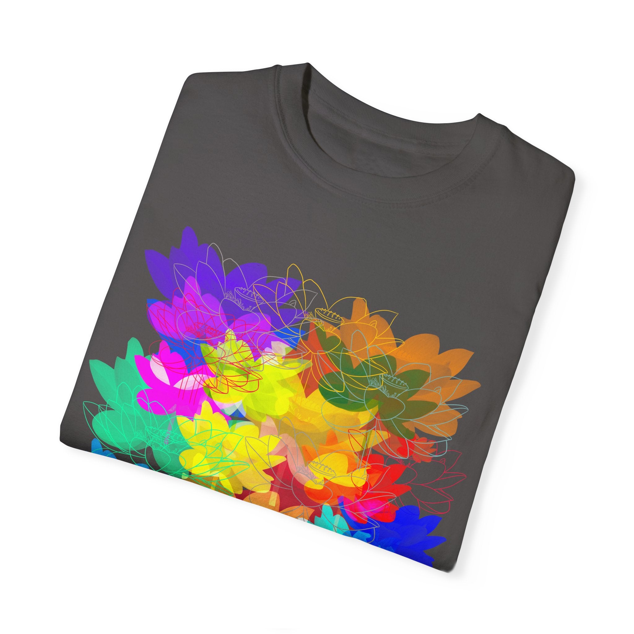 FLOWERS FOR HOURS Unisex Garment-Dyed T-shirt