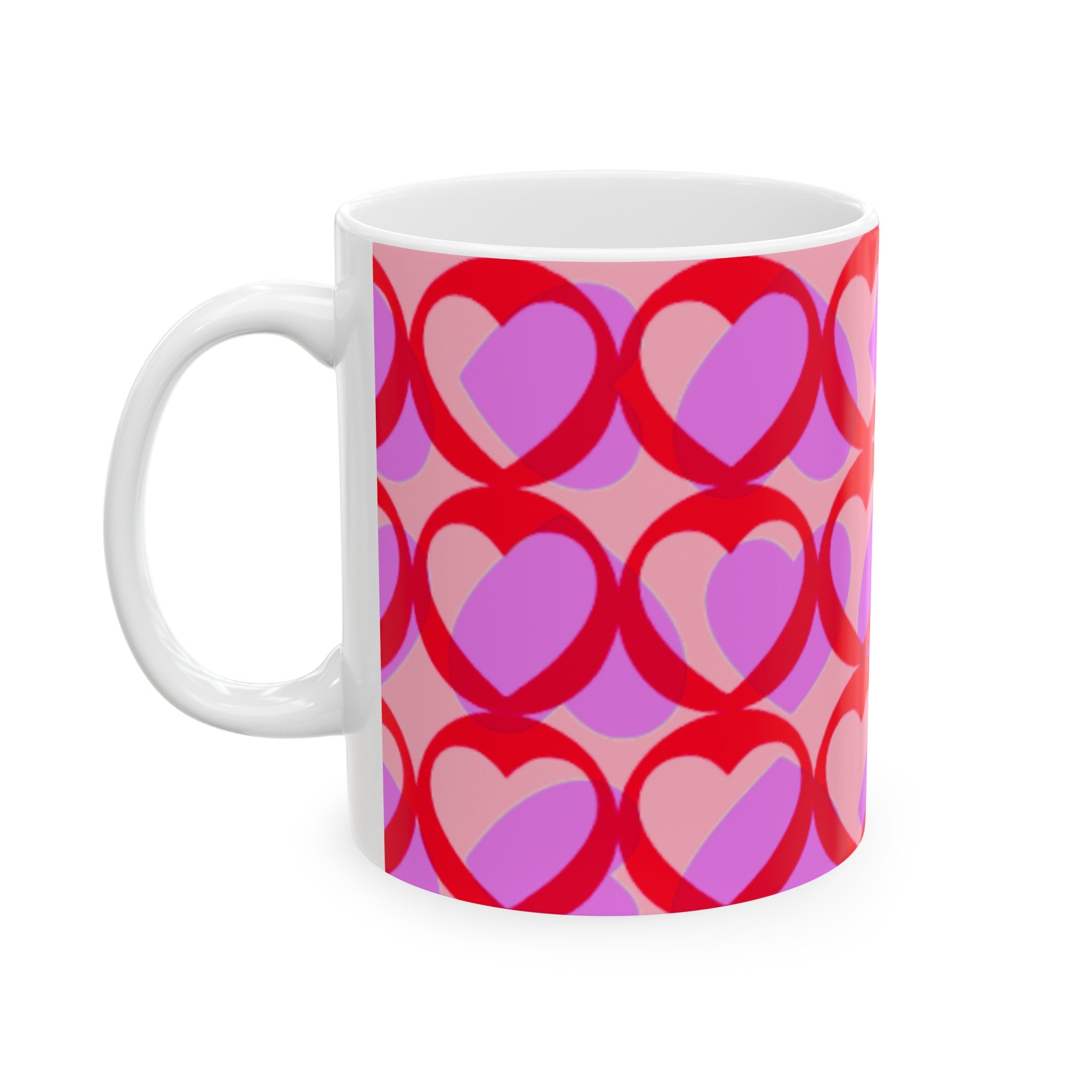 CUP O’ LOVE Ceramic Mug, (11oz, 15oz)