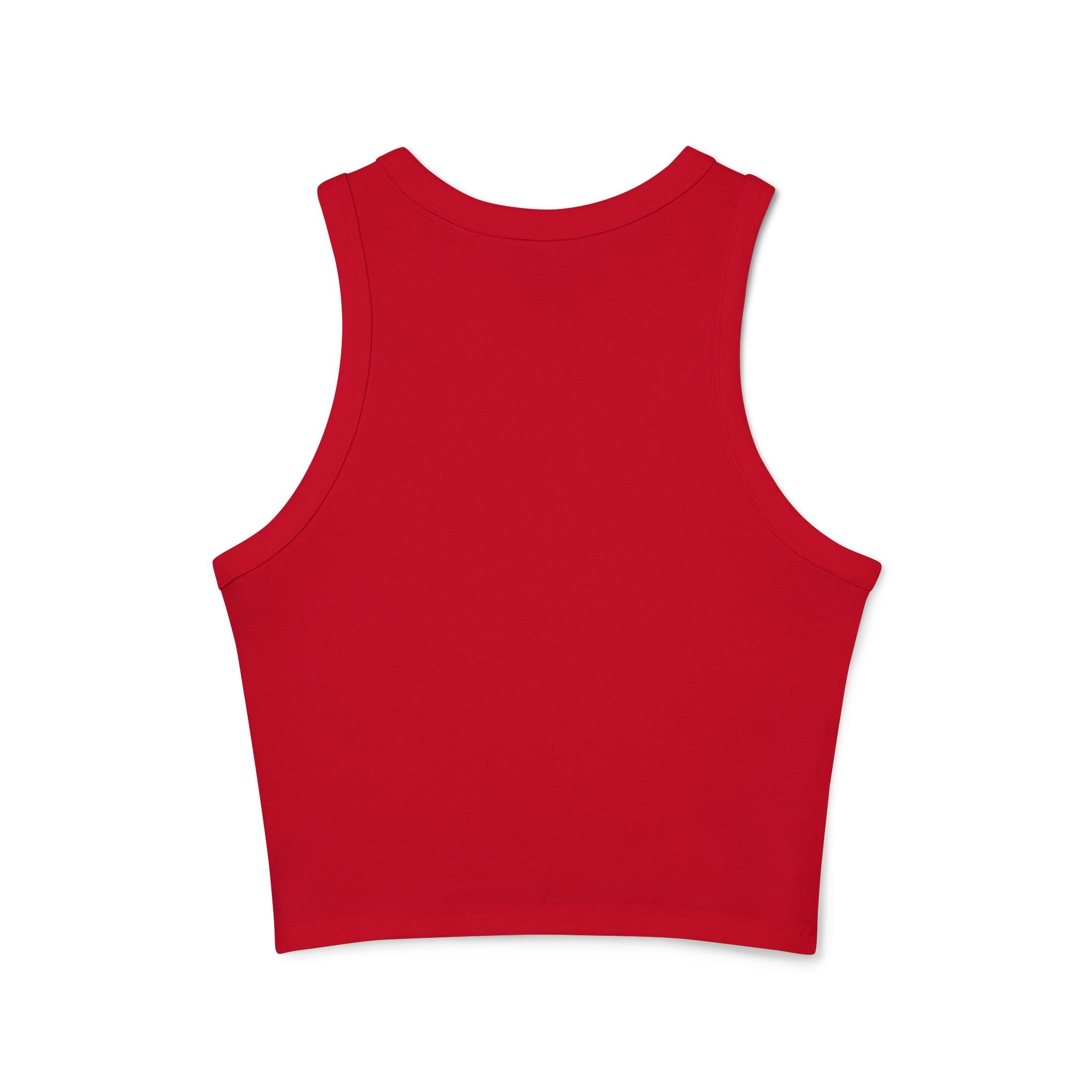 Women's Peace Symbol Micro Rib Racer Tank Top