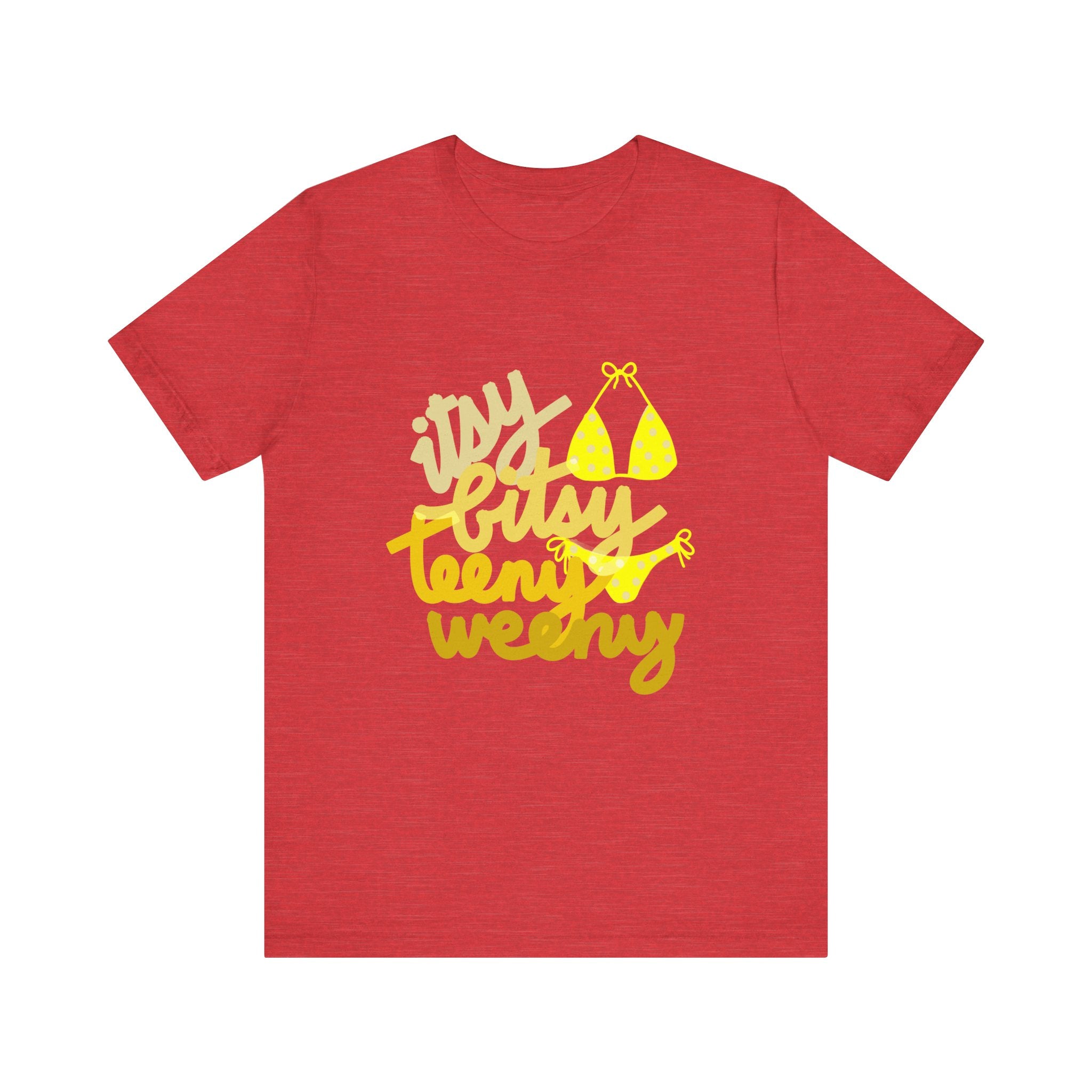 ITSY BITSY BIKINI Unisex Jersey Short Sleeve Tee