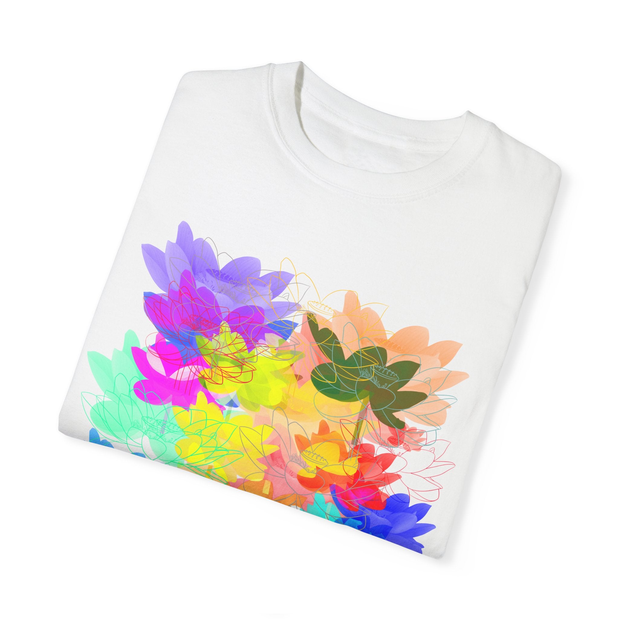 FLOWERS FOR HOURS Unisex Garment-Dyed T-shirt