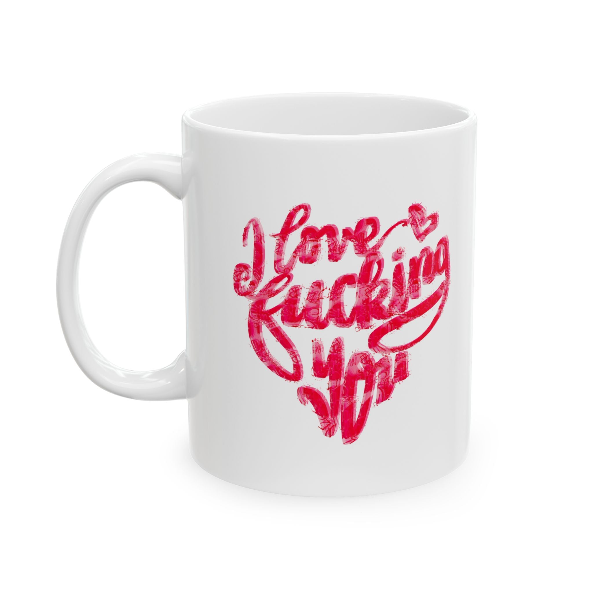 Dual Message Sexy Romantic Love Ceramic Mug - Perfect Gift for Couples and Anniversaries