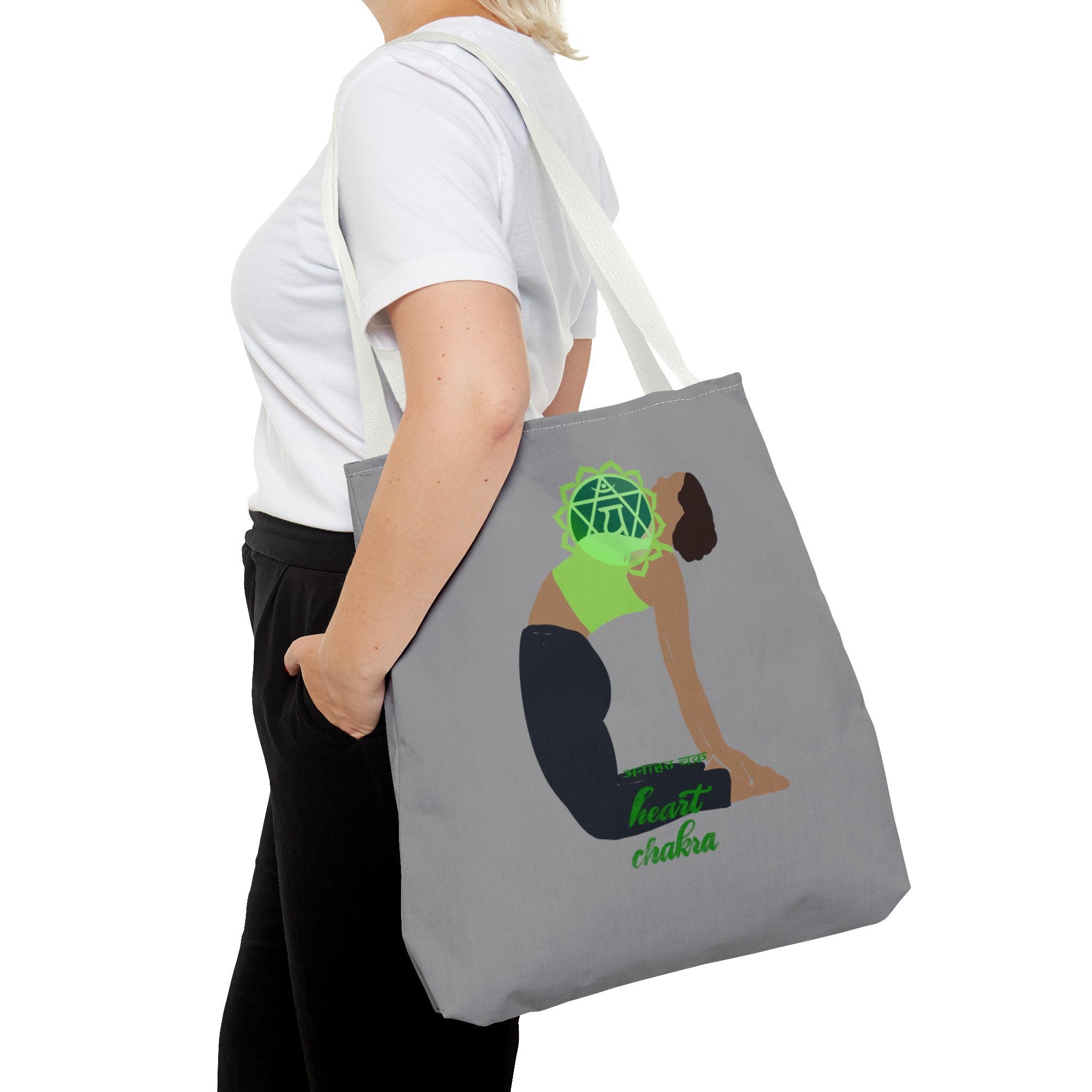 HEART CHAKRA YOGA TOTE