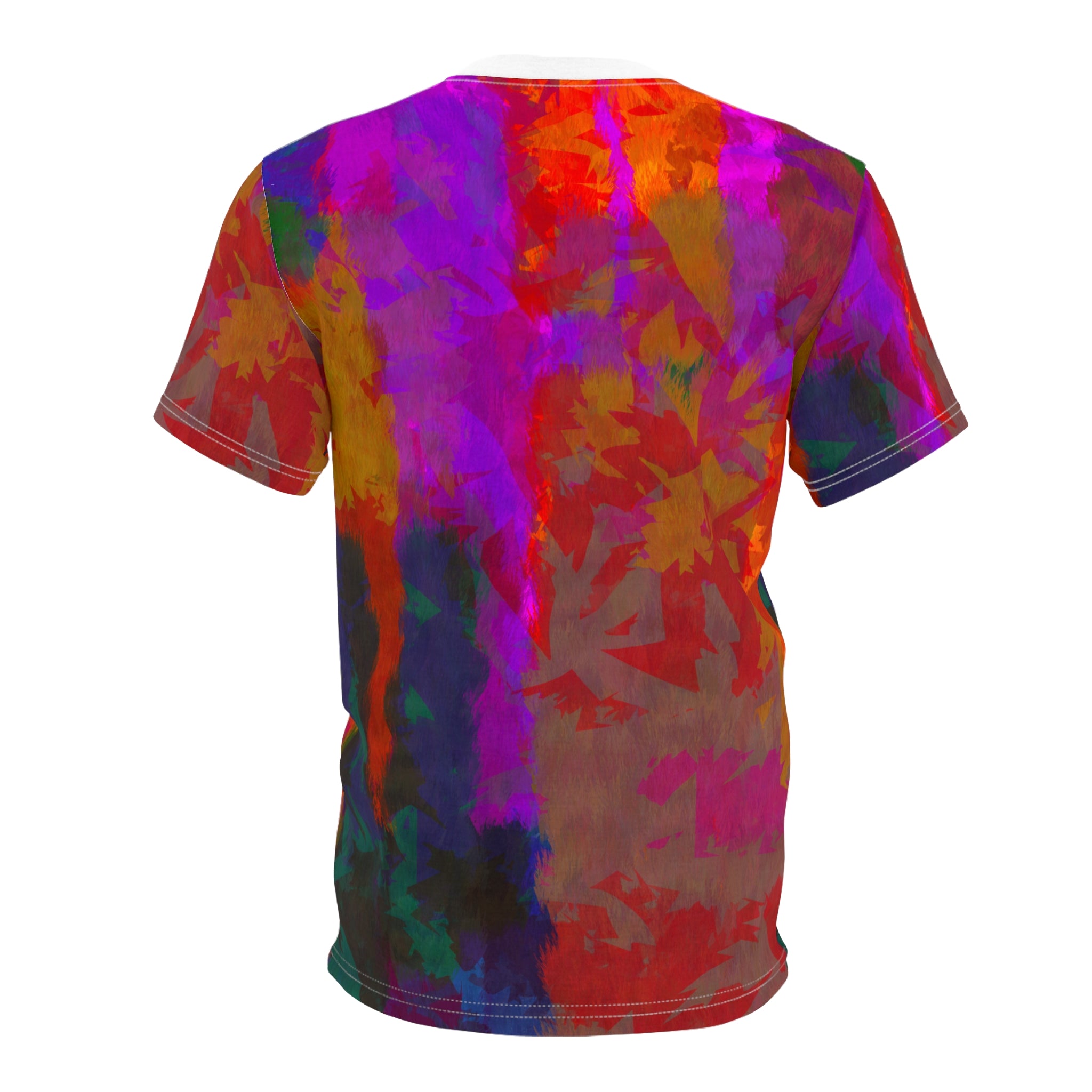 Vibrant Color Splash Unisex Tee - Artsy Casual Wear