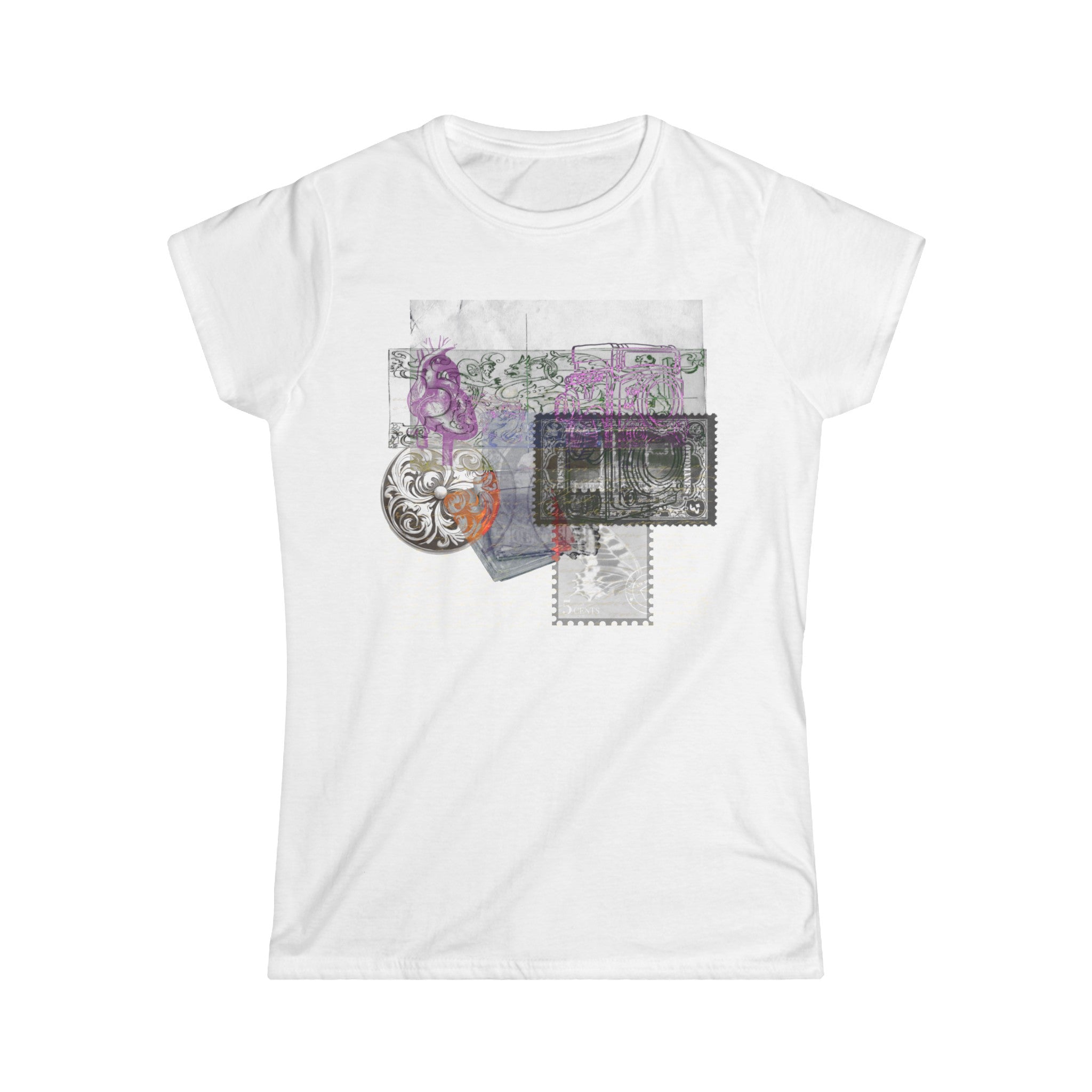 I HEART MUSEUMS Women's Softstyle Tee