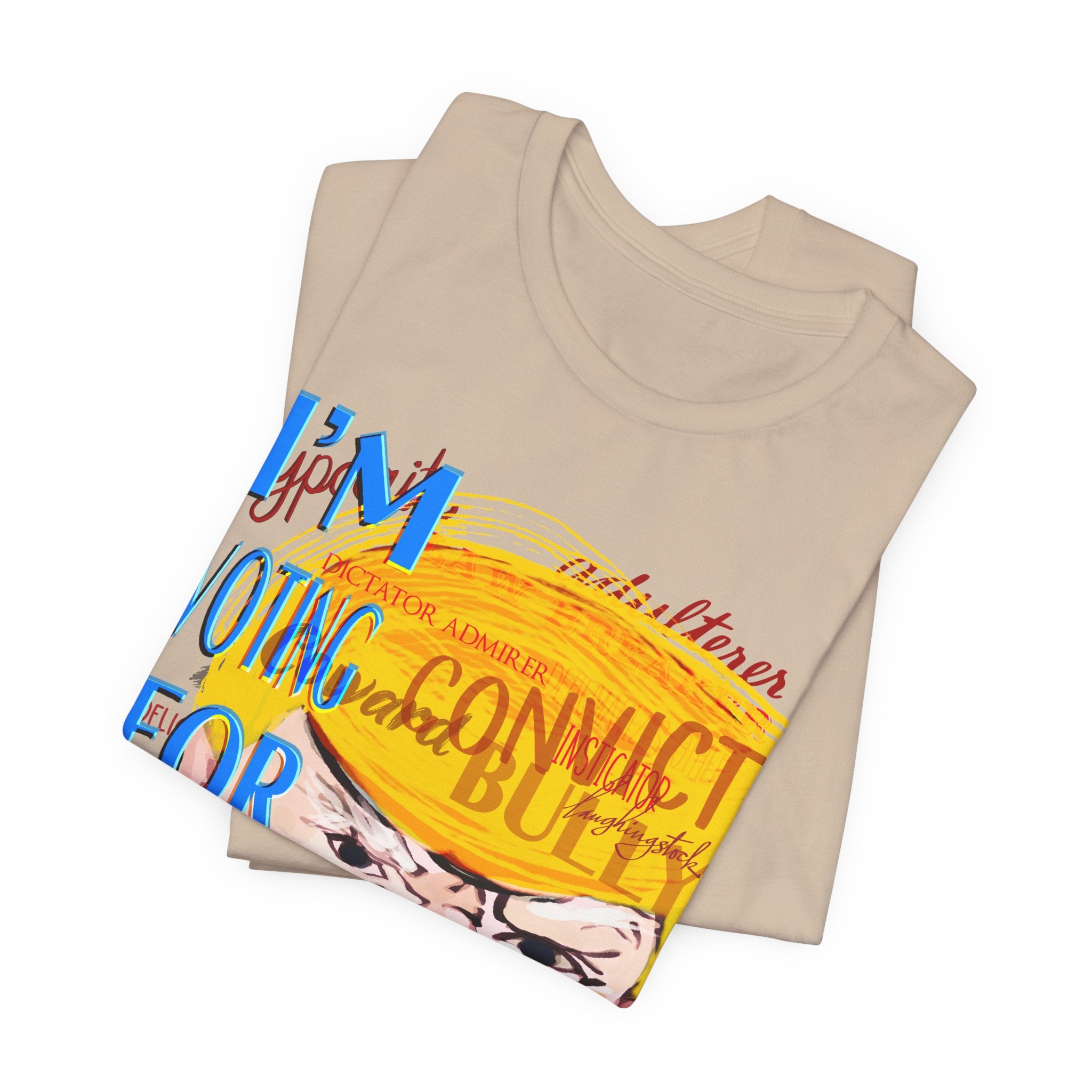 I’M VOTING FOR THIS GUY Unisex Jersey Short Sleeve Tee