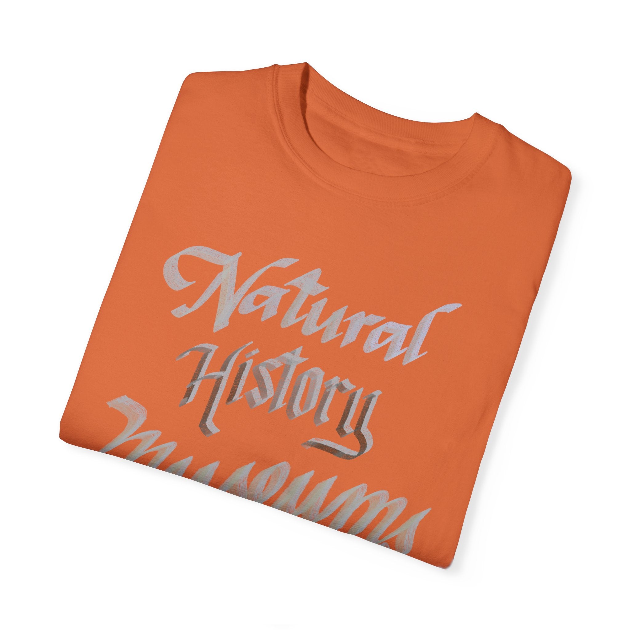 NATURAL HISTORY MUSEUMS ROCK Unisex Garment-Dyed T-shirt