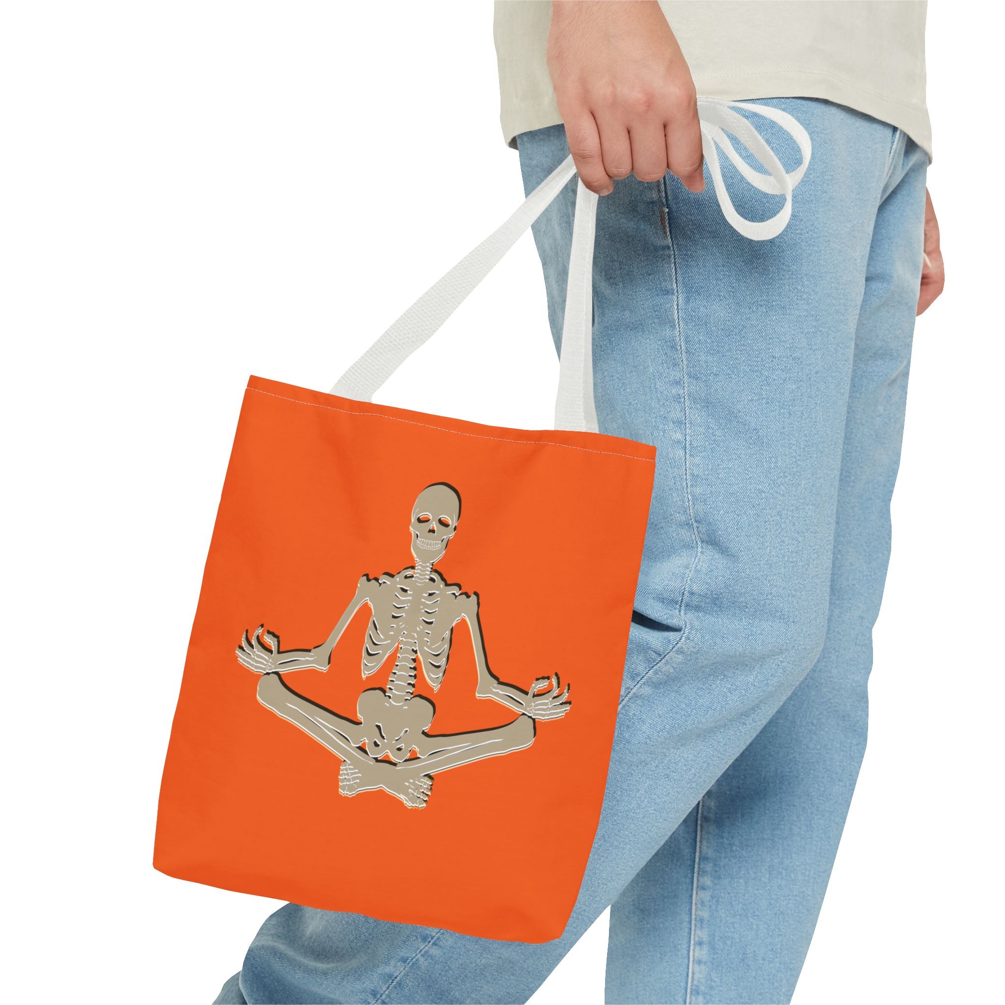 Yoga Trick or Treat Tote Bag