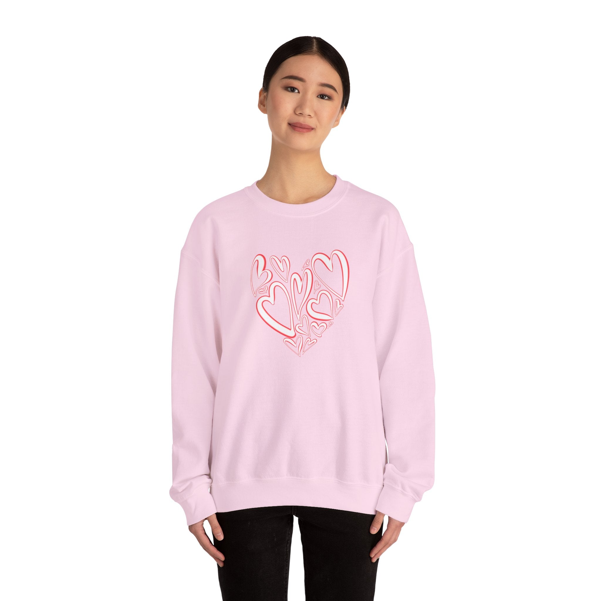 Heart Doodle Crewneck Sweatshirt
