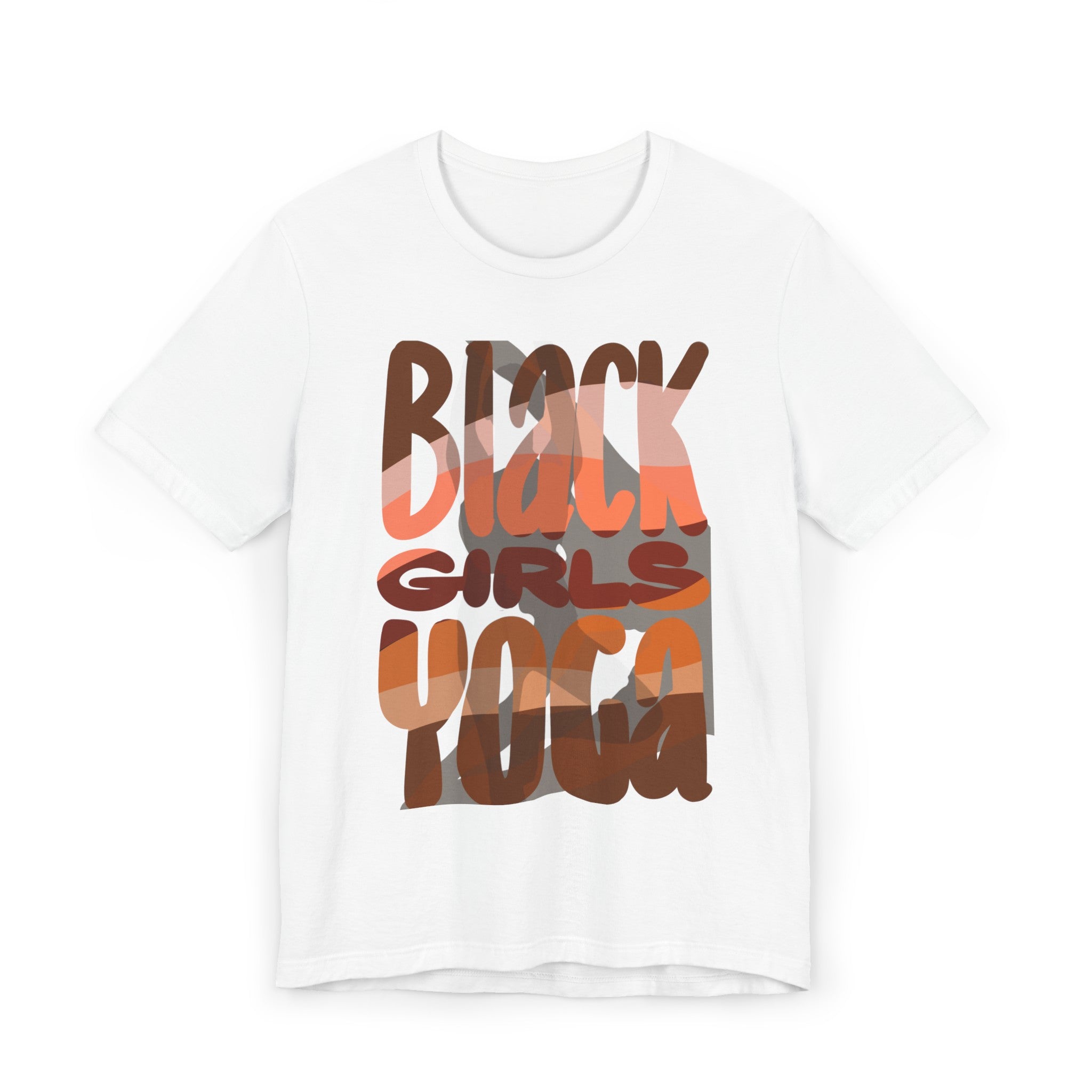 BLACK GIRLS YOGA Unisex Jersey T-Shirt