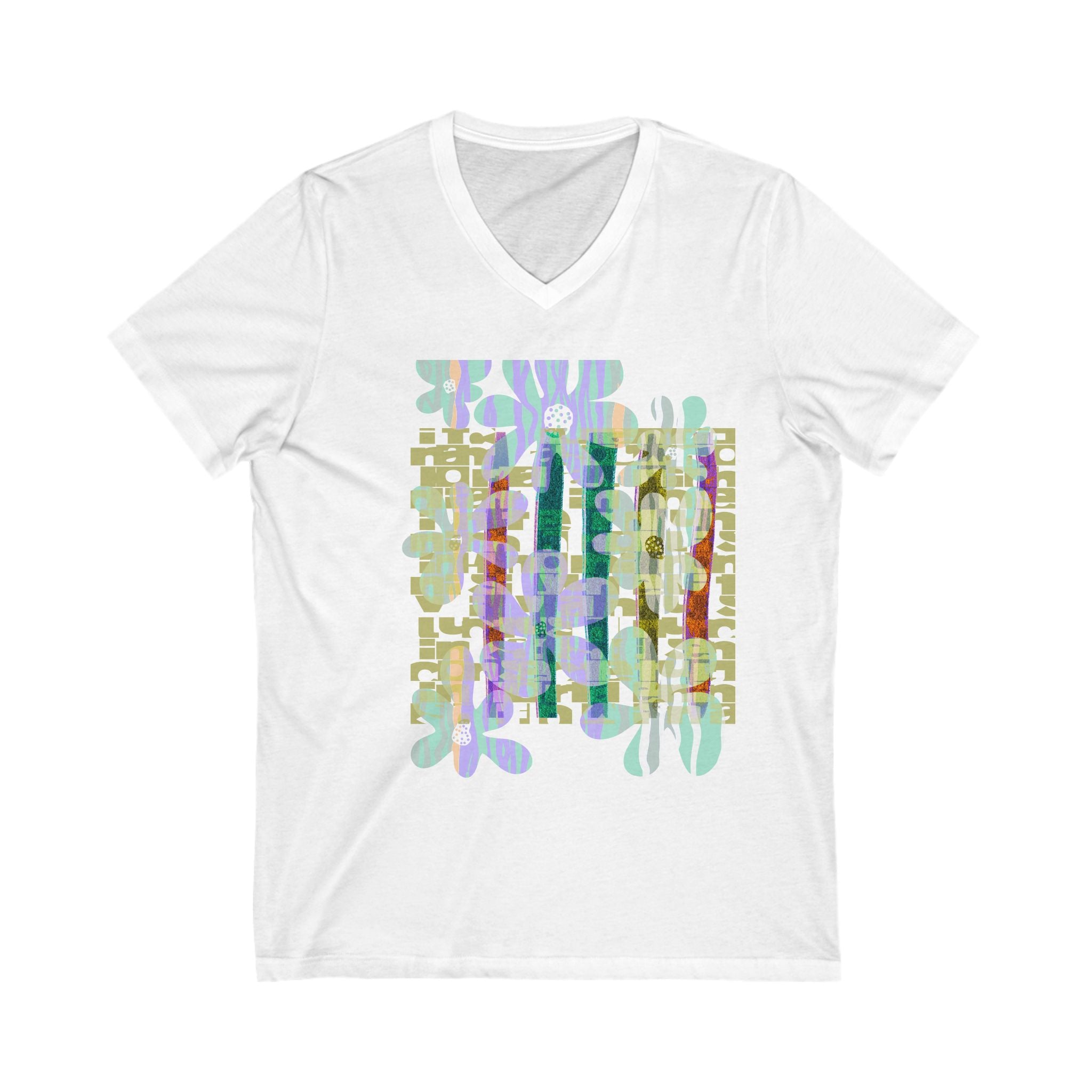 Jersey Short Sleeve V-Neck Tee