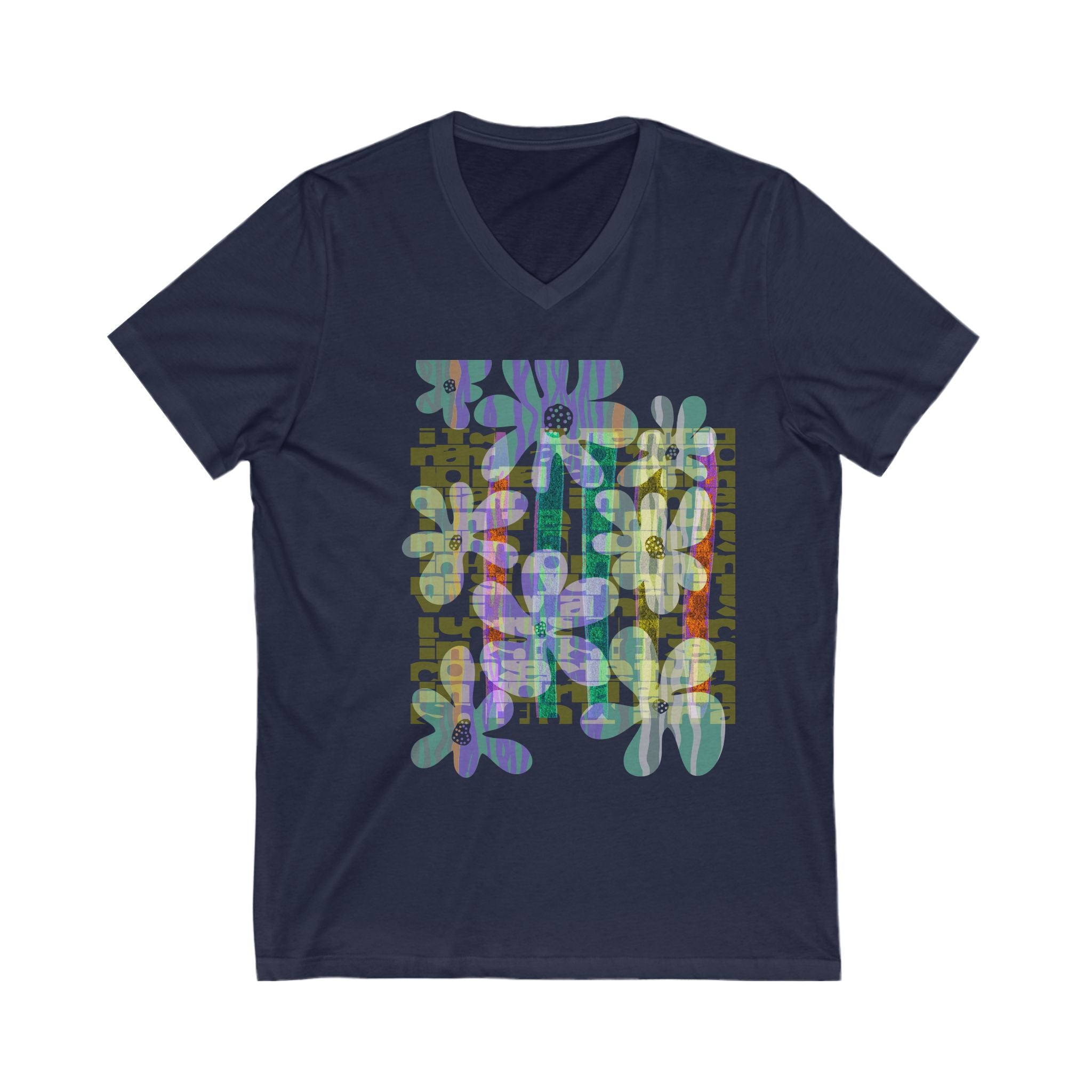 Jersey Short Sleeve V-Neck Tee