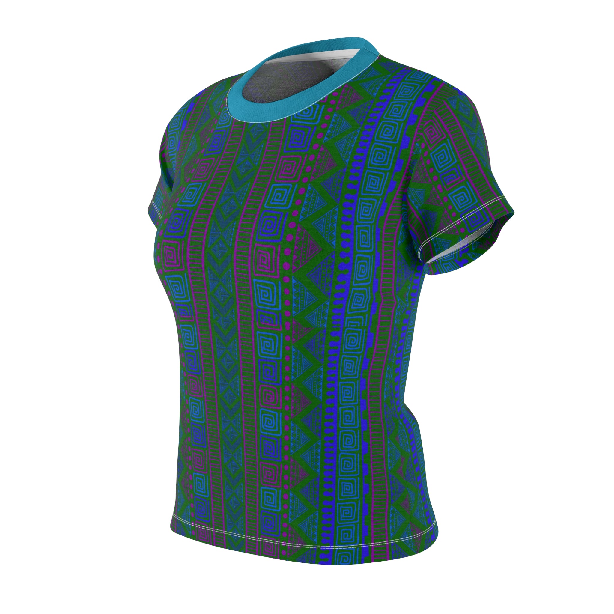 MAHABA Women's Cut & Sew Tee (AOP)