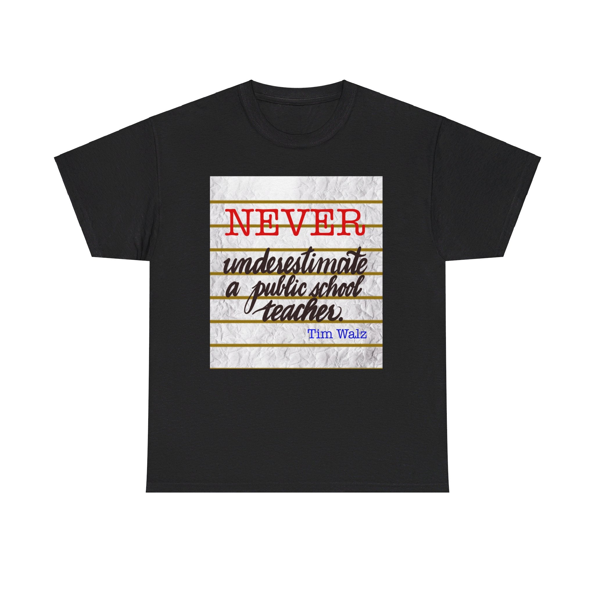 WALZ TEACHER Unisex Heavy Cotton Tee