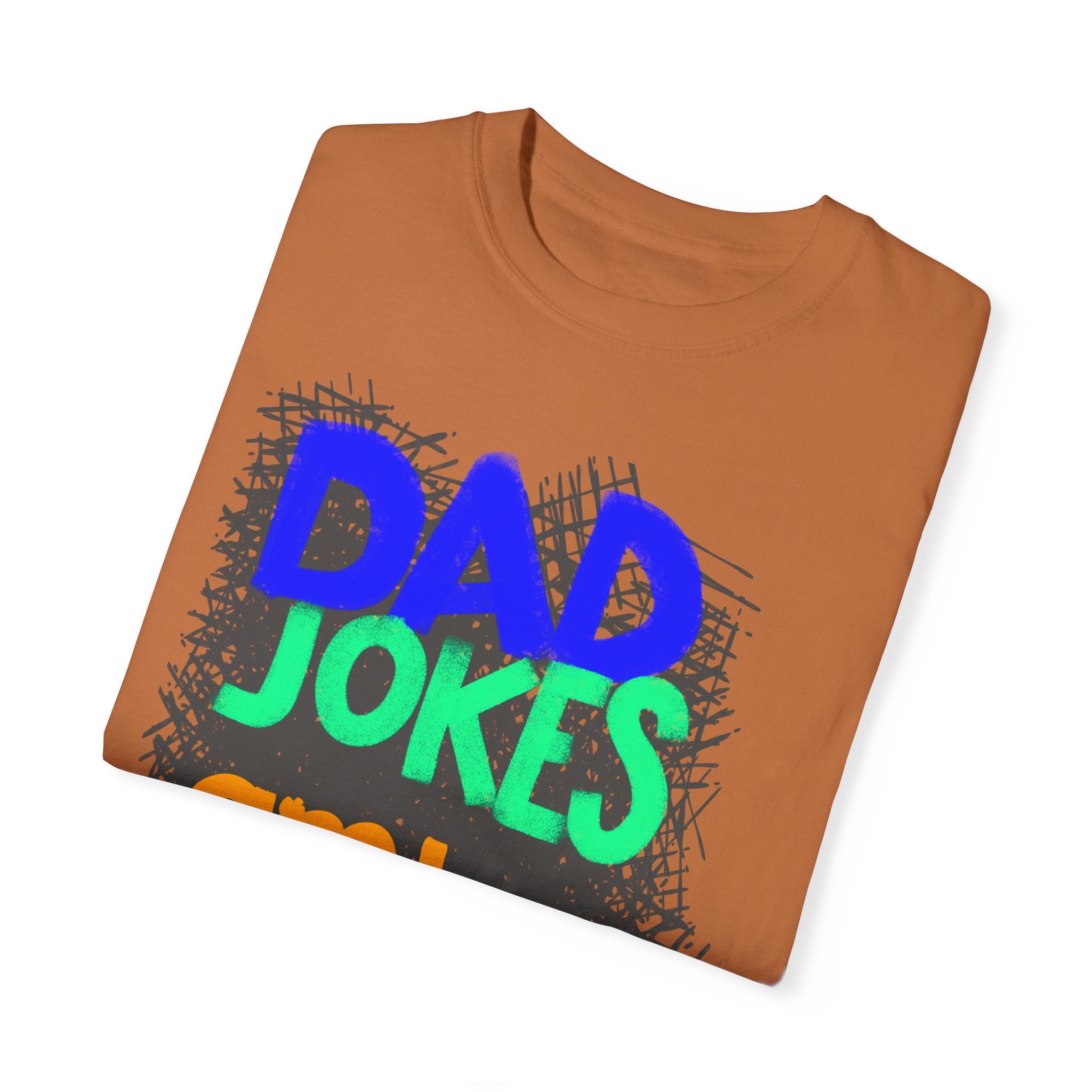 DAD JOKES Unisex Garment-Dyed T-shirt
