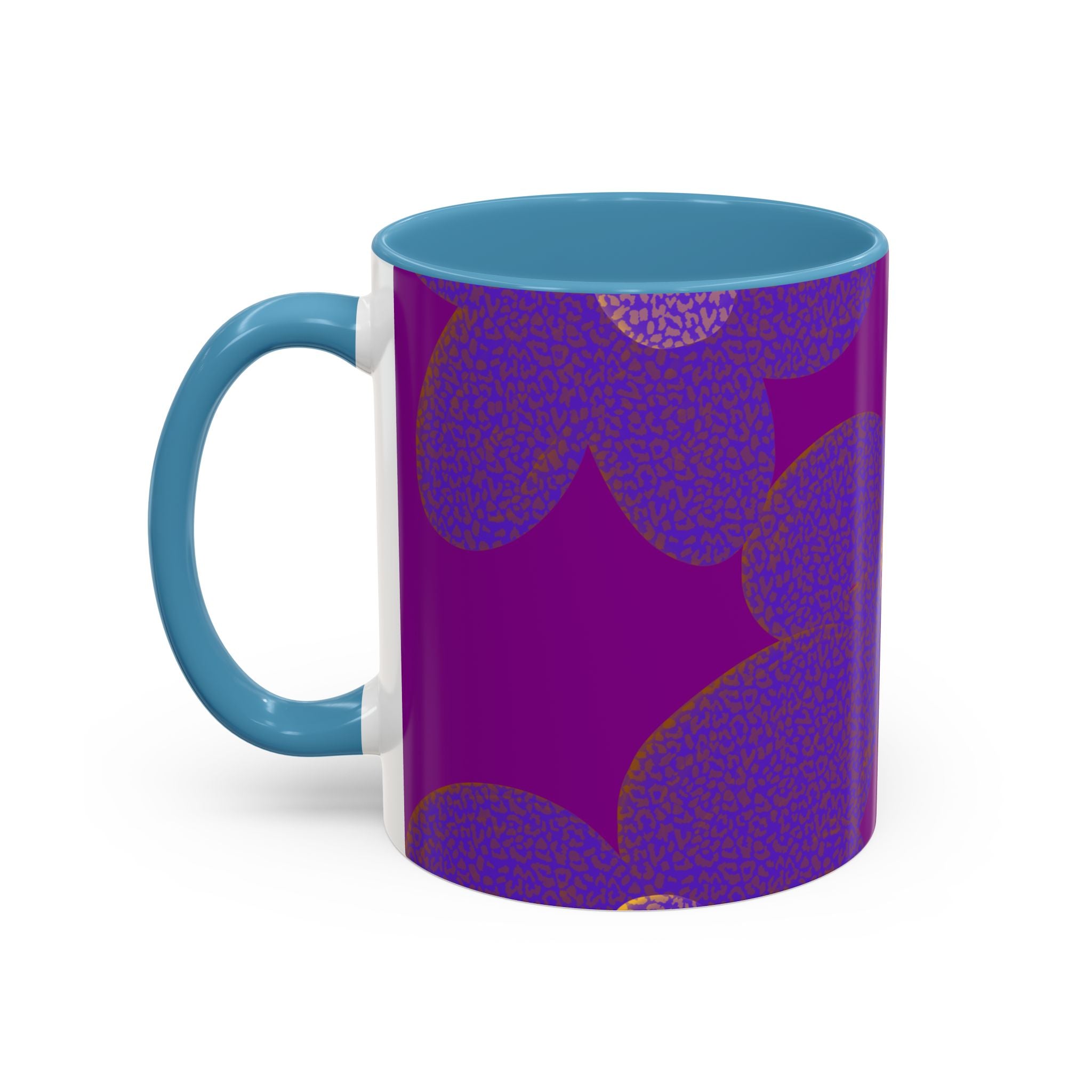PURPLE FLOWER POWER 11 oz Coffee Mug