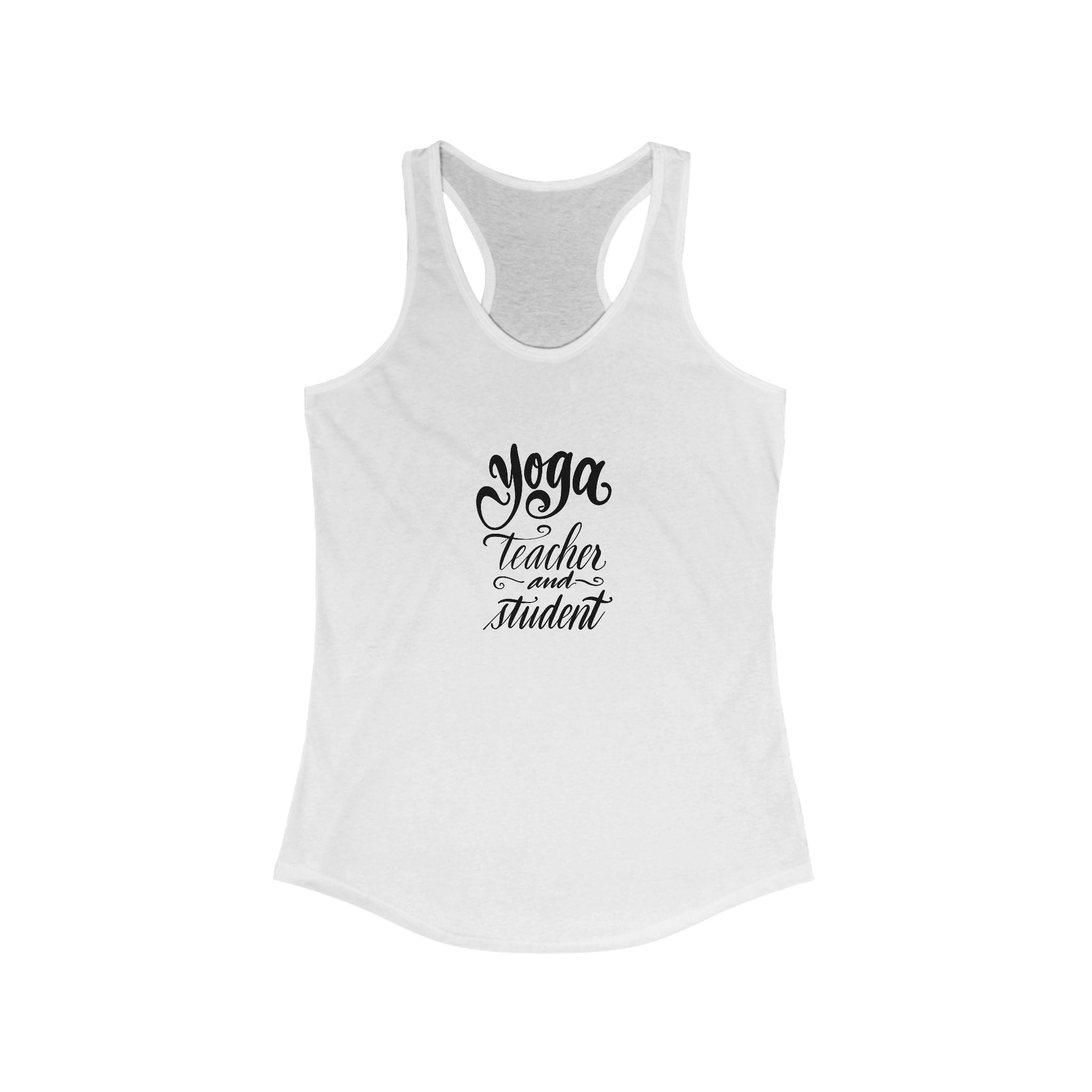 Yoga Teacher & Student Racerback Tank Top
