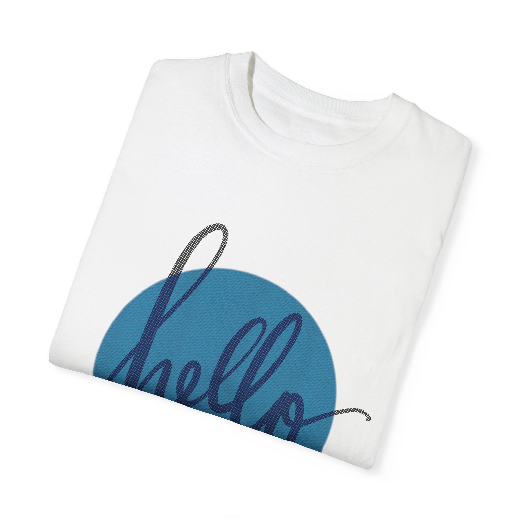 HELLO Unisex Garment-Dyed T-shirt