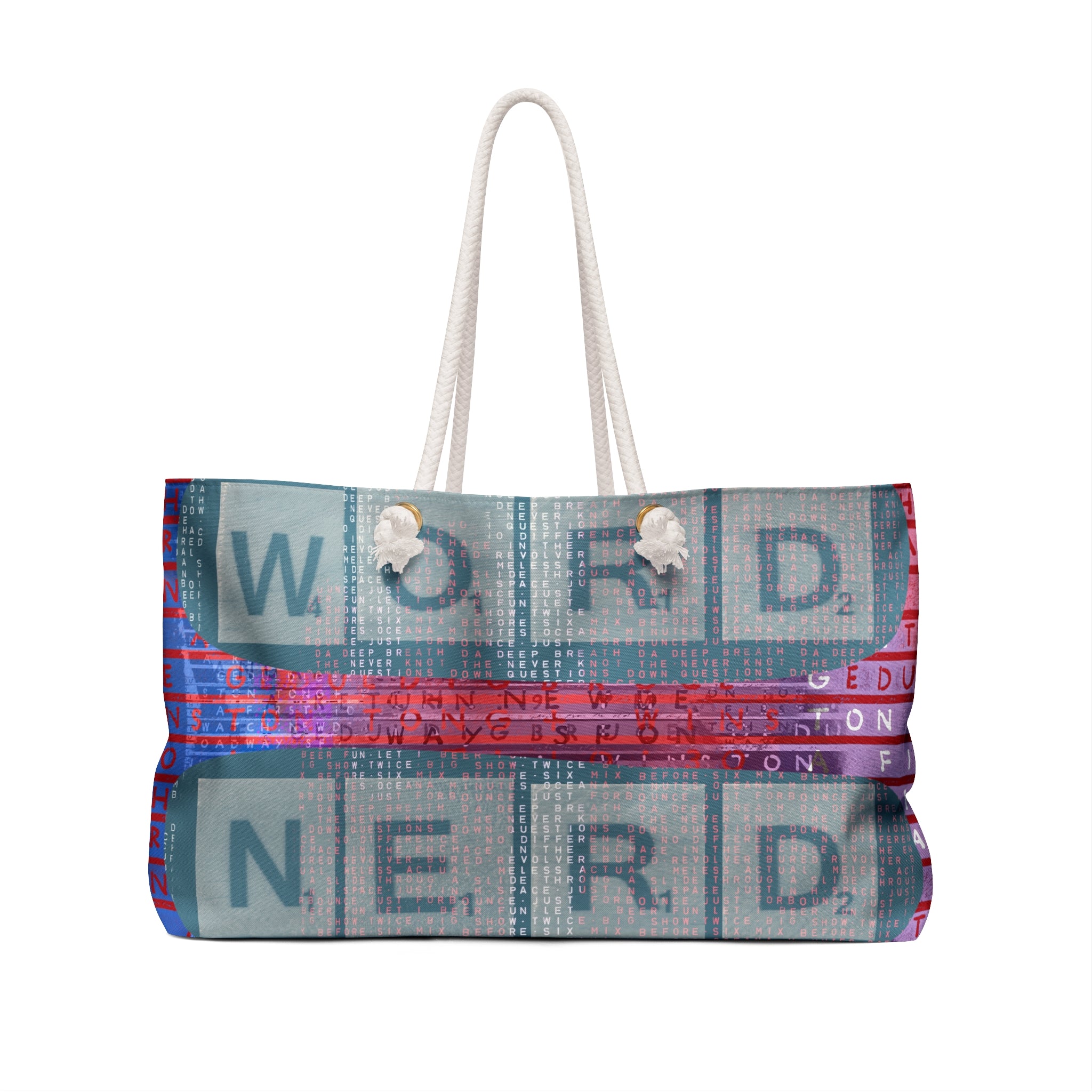 WORD NERD Weekender Bag