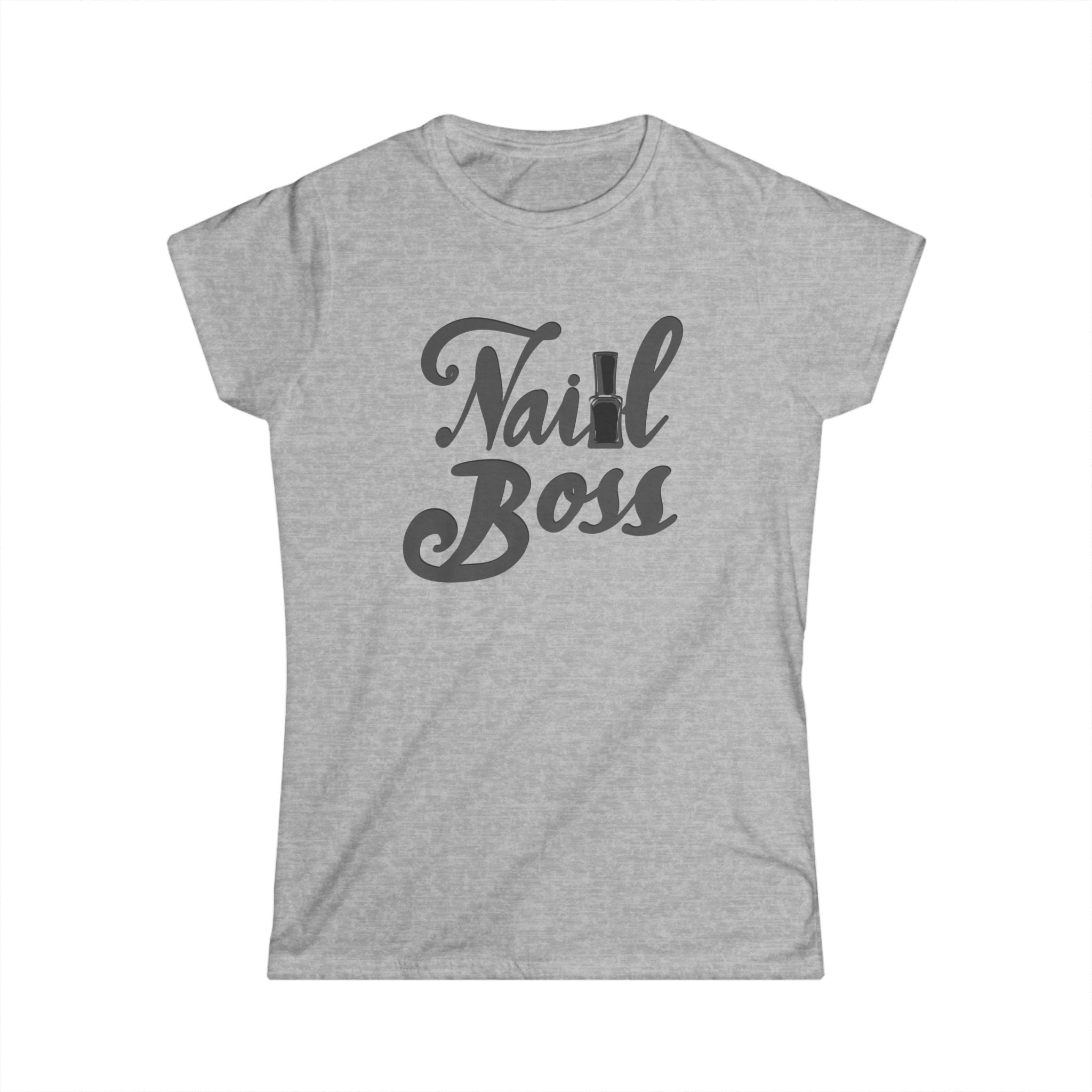 Nail Boss Women's Softstyle Tee - Stylish Tee for Nail Enthusiasts