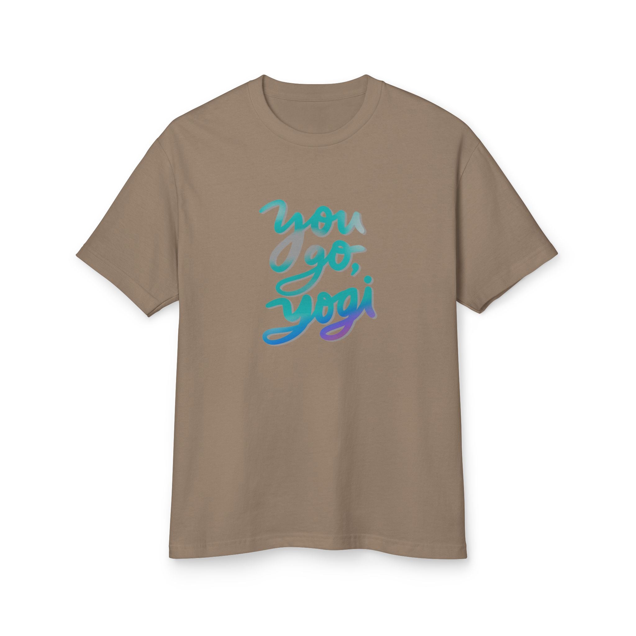 You Go, Yogi Unisex Heavyweight Cotton Tee