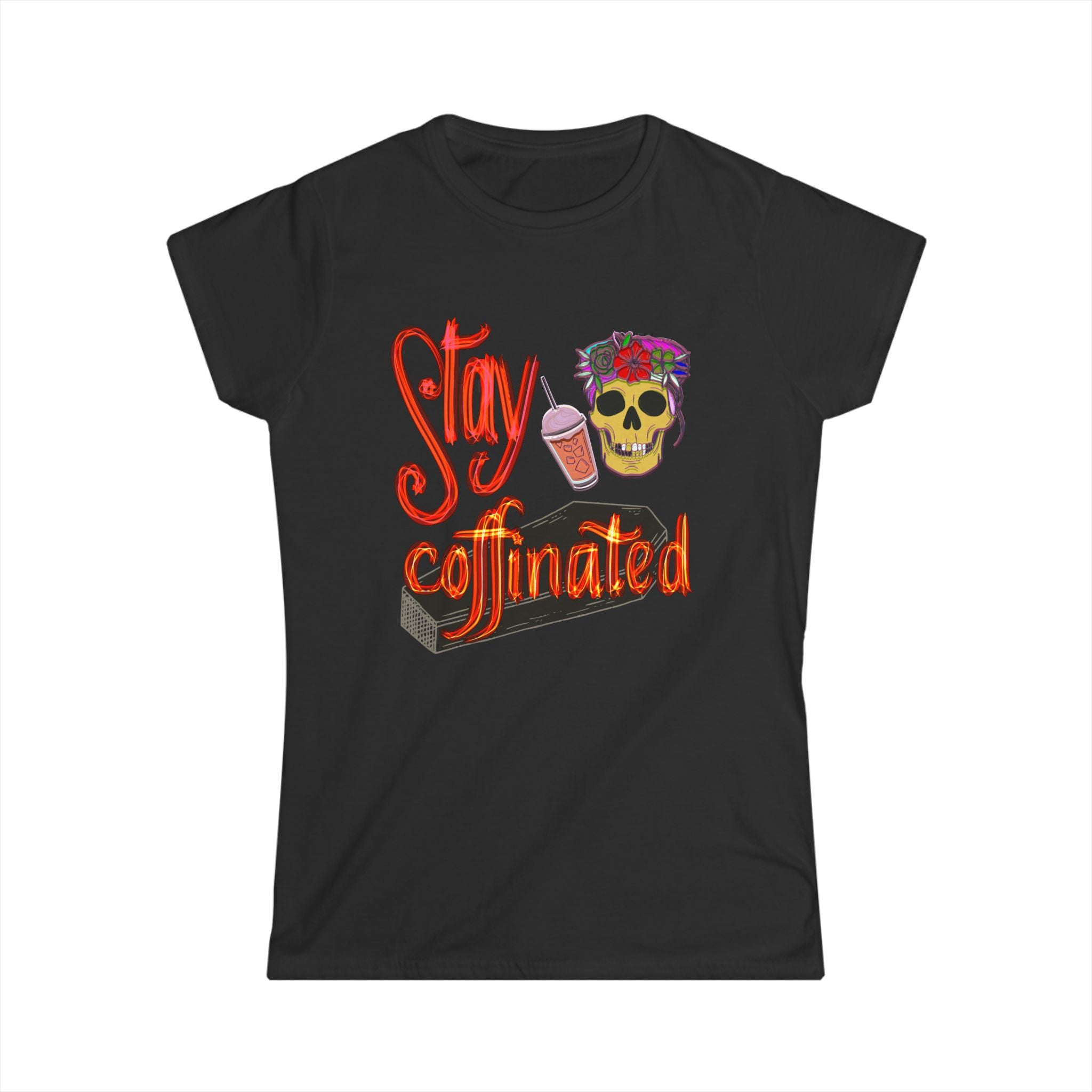 STAY COFFINATED Women's Tee