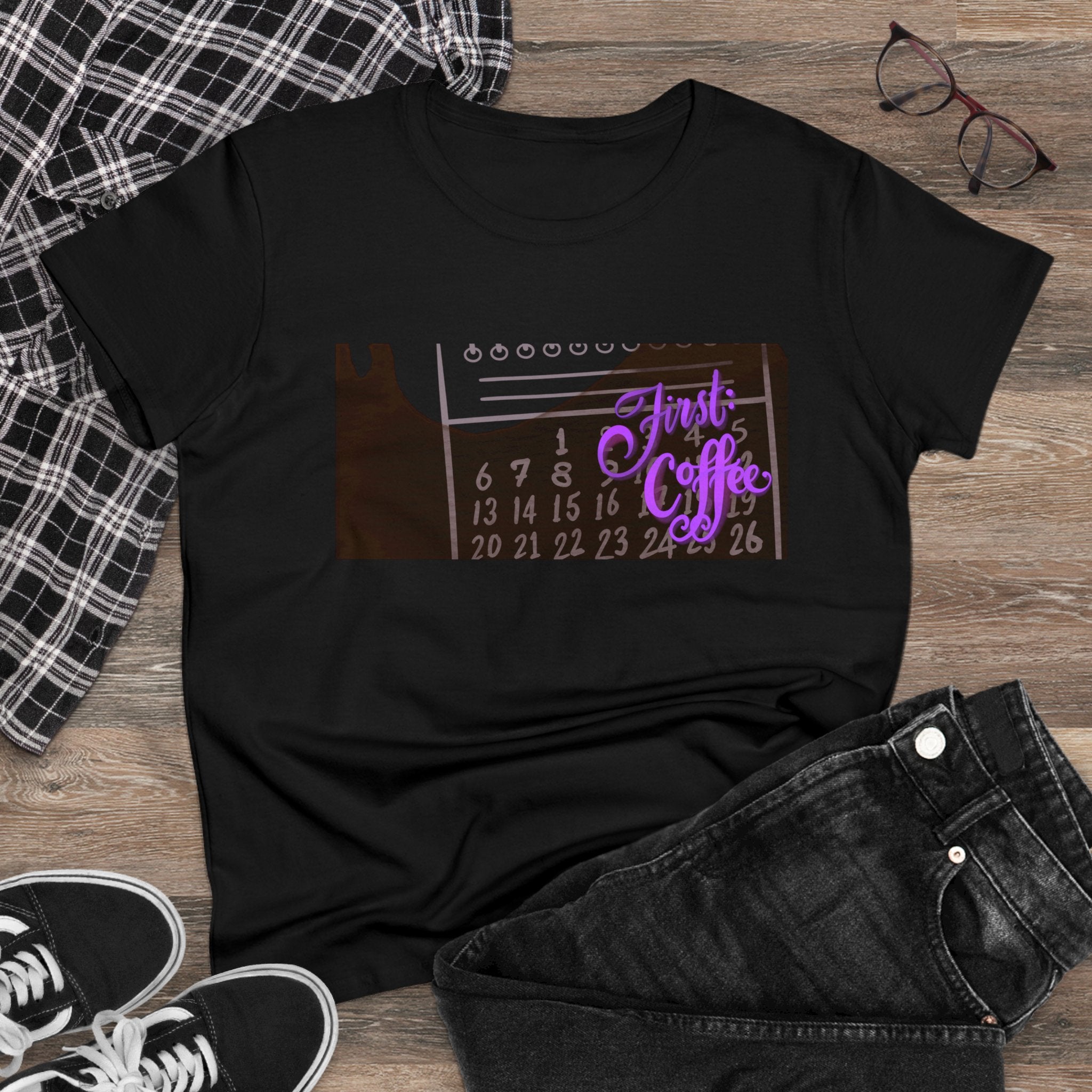 FIRST: COFFEE Cotton Tee