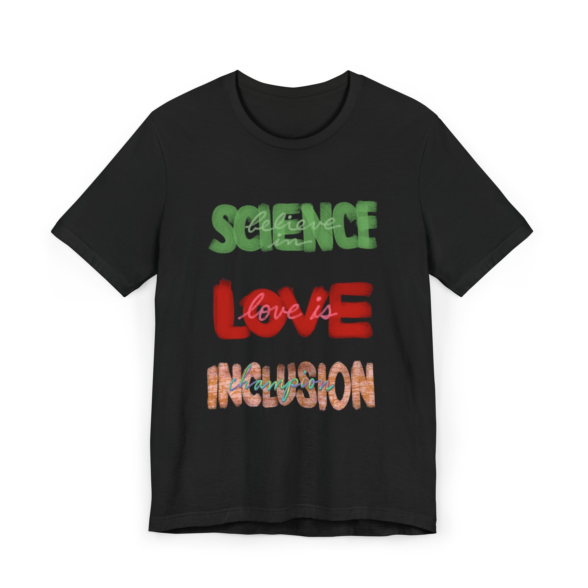 BELIEVE SCIENCE Unisex Jersey T-Shirt