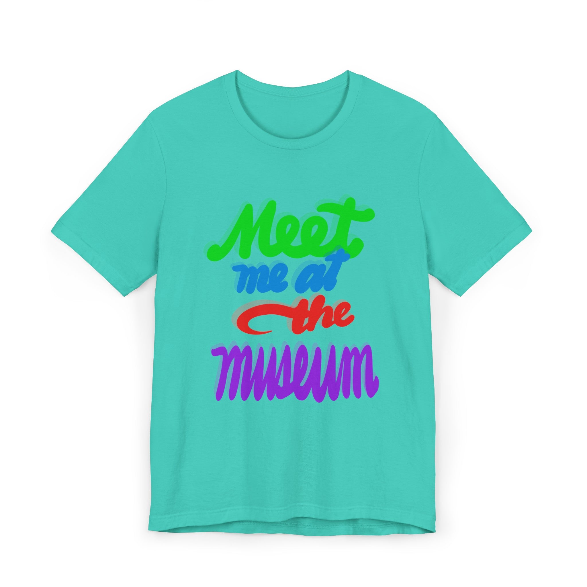 MEET ME AT THE MUSEUM Unisex Jersey Short Sleeve Tee