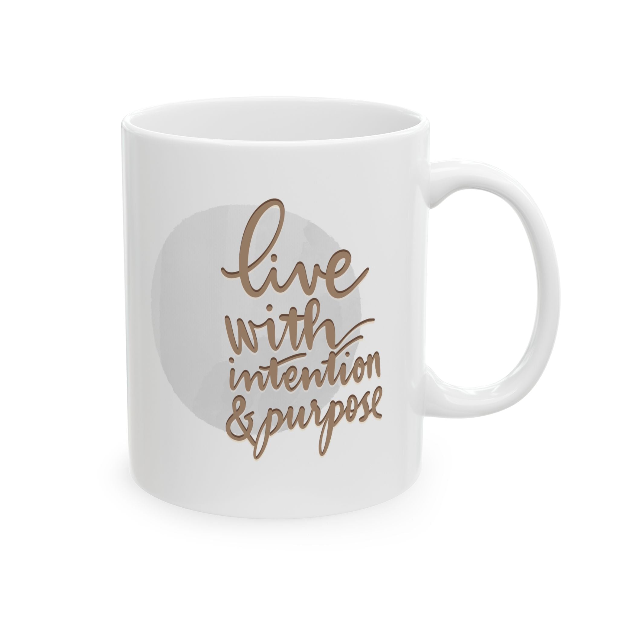 Charming Ceramic Mug for Coffee Lovers, - 11oz