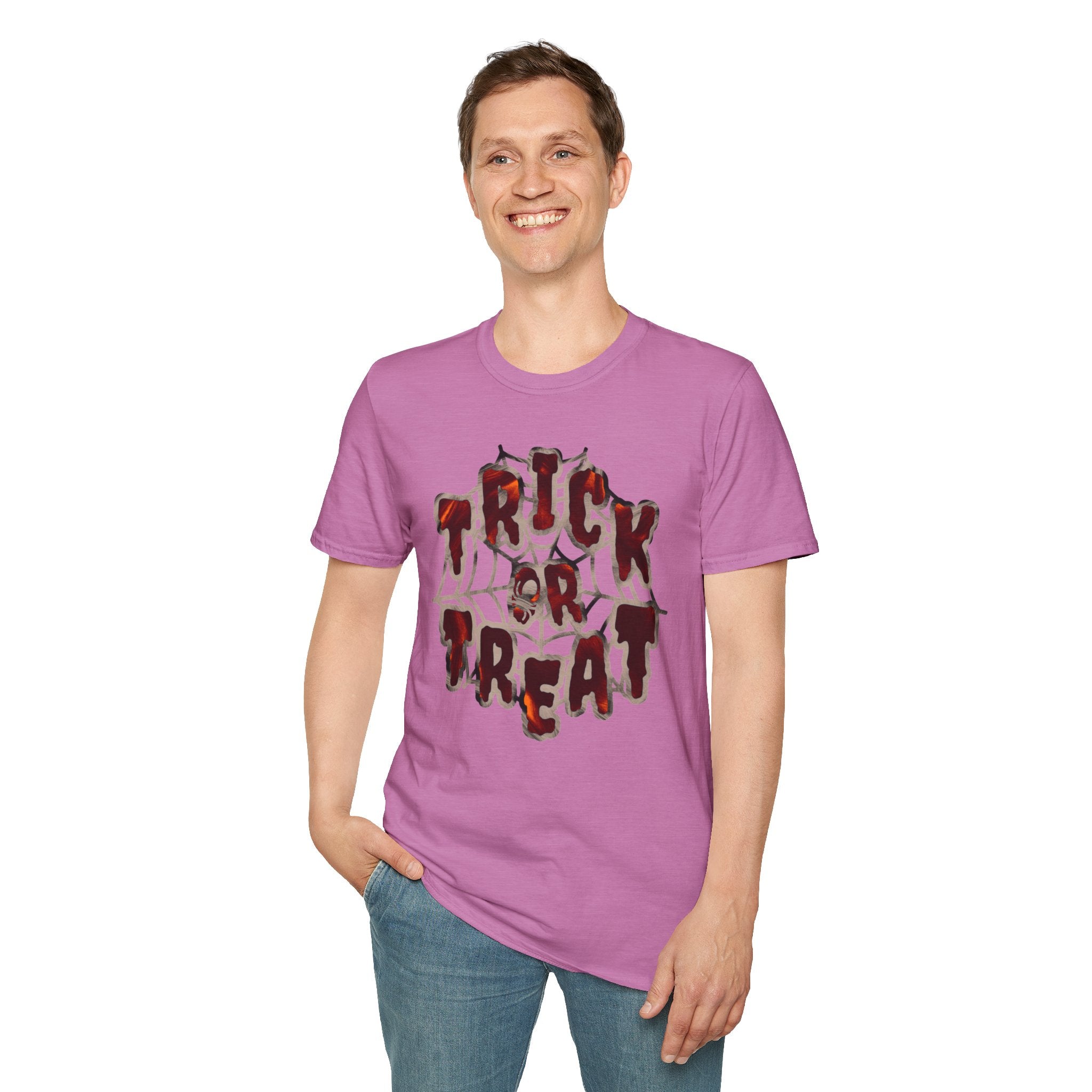 TRICK OR TREAT HALLOWEEN Softstyle T-Shirt