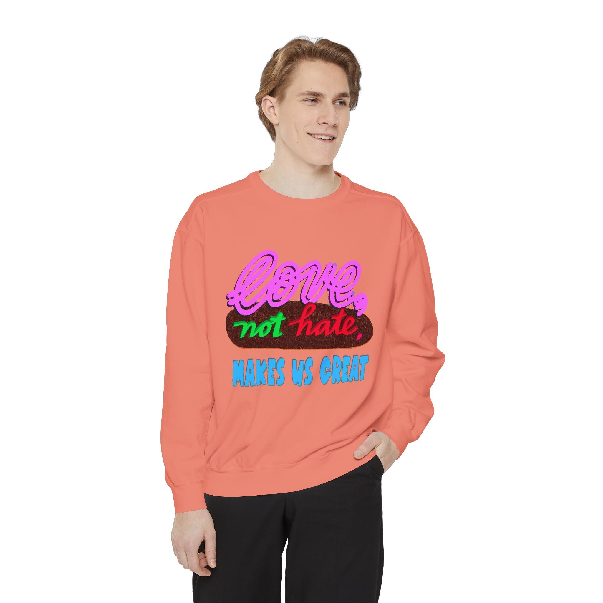 LOVE, NOT HATE Sweatshirt