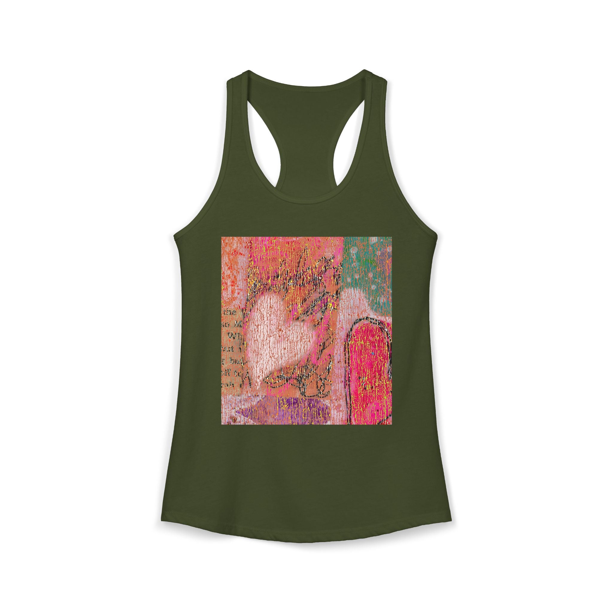What Is Love? Tank Top — Women's Racerback Summer Tank