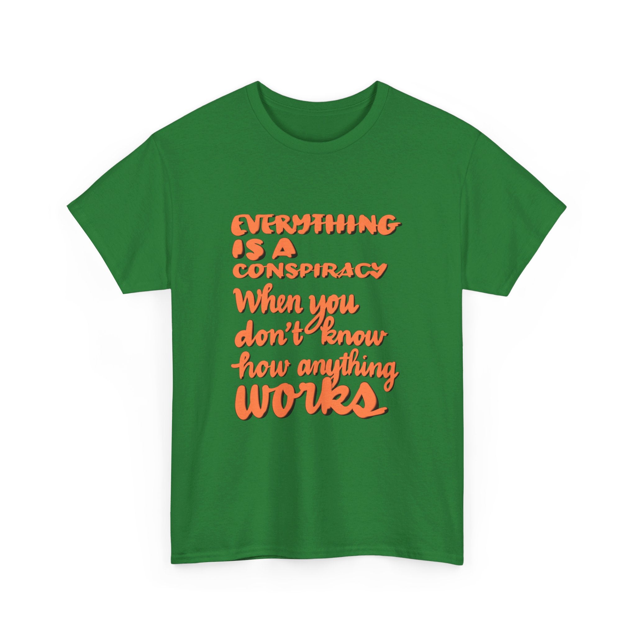 CONSPIRACIES Unisex Heavy Cotton Tee