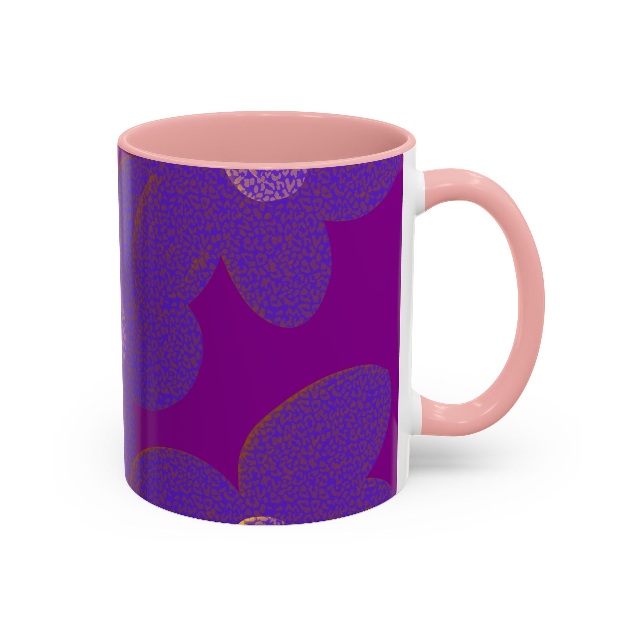 PURPLE FLOWER POWER 11 oz Coffee Mug