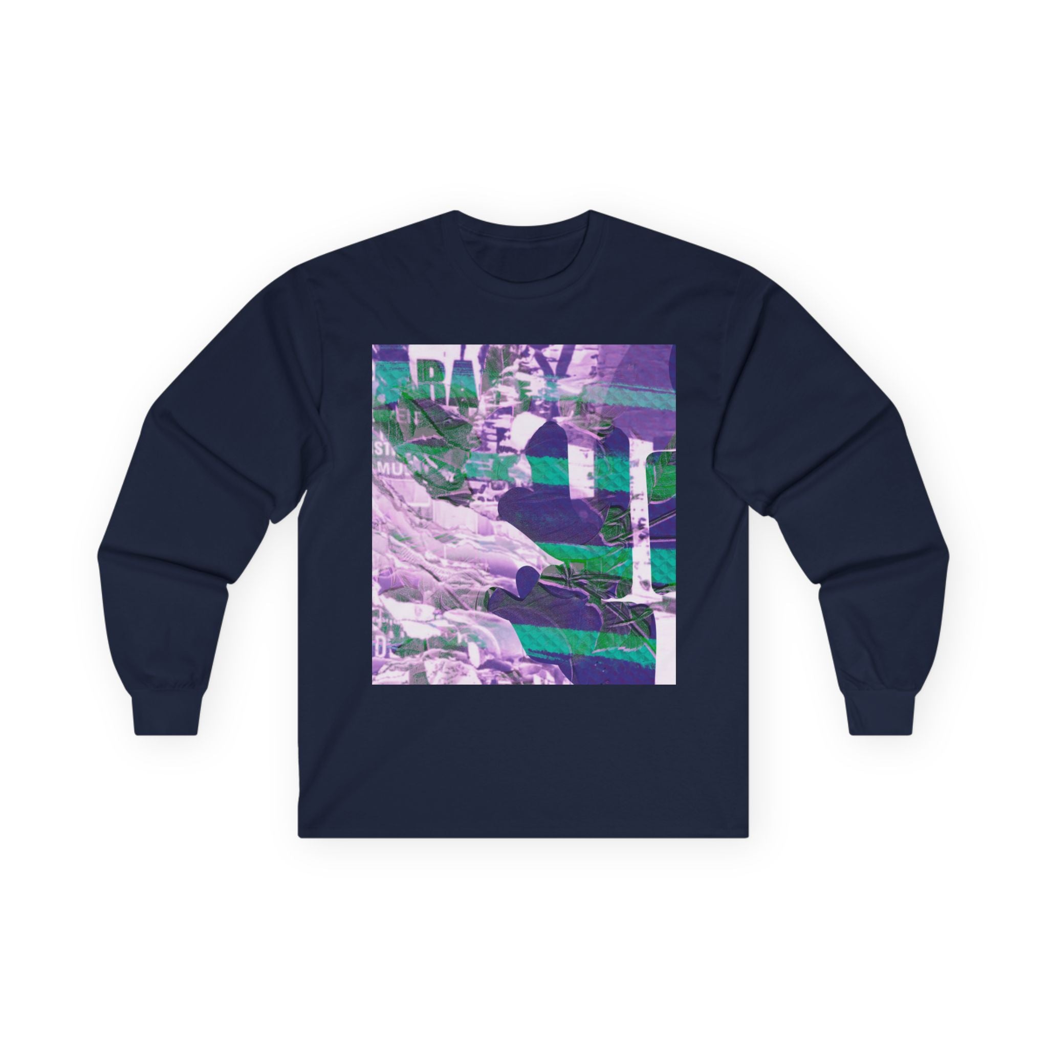 Vibrant Graphic Long Sleeve Tee - Unisex Ultra Cotton
