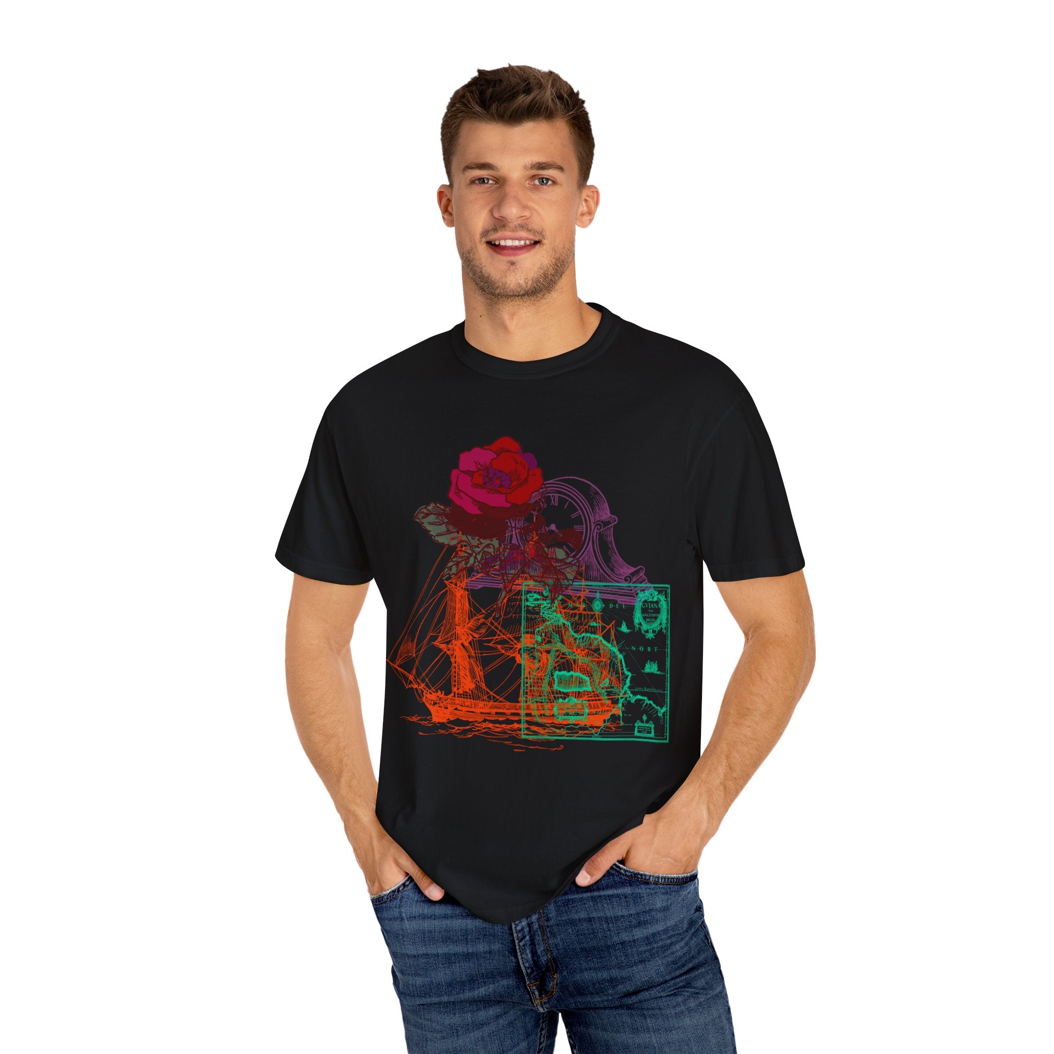 JOYFUL JOURNEY Unisex Garment-Dyed T-shirt